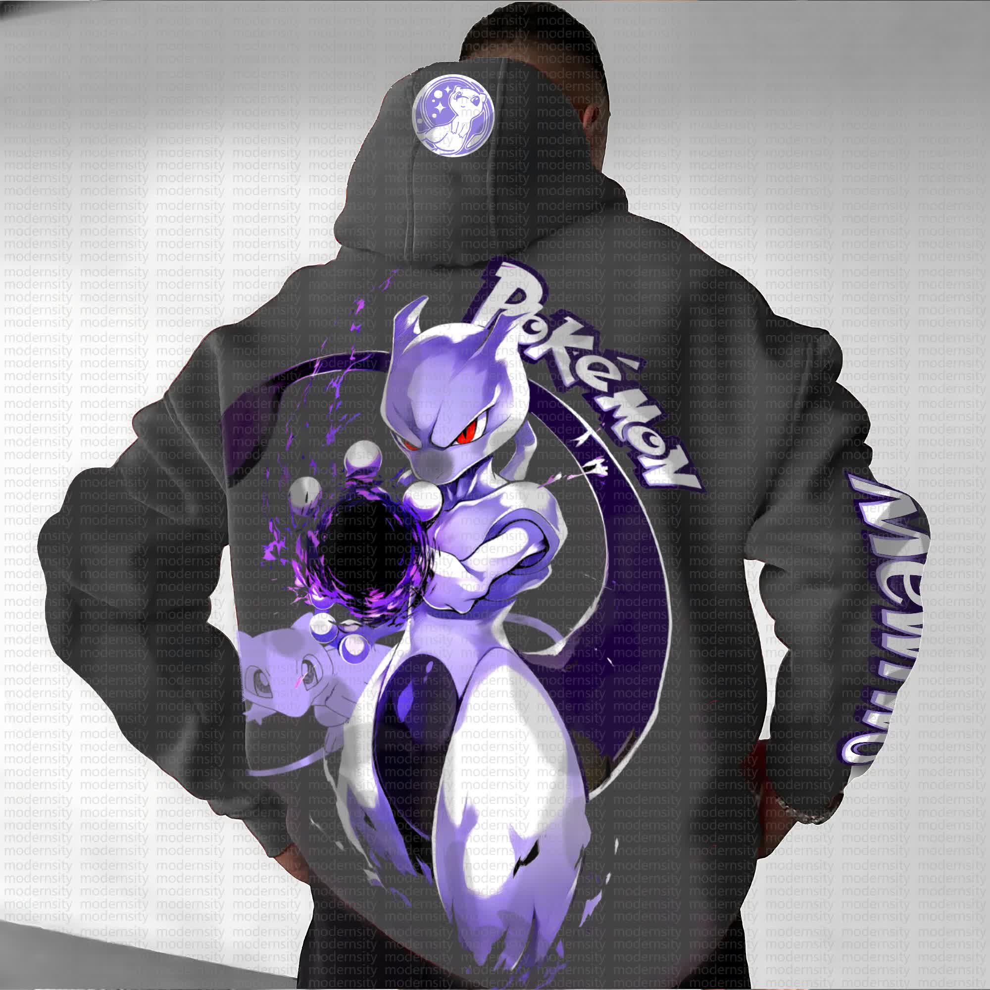 Unisex “Pokémon” Anime Graphic Streetwear Vintage Hoodie