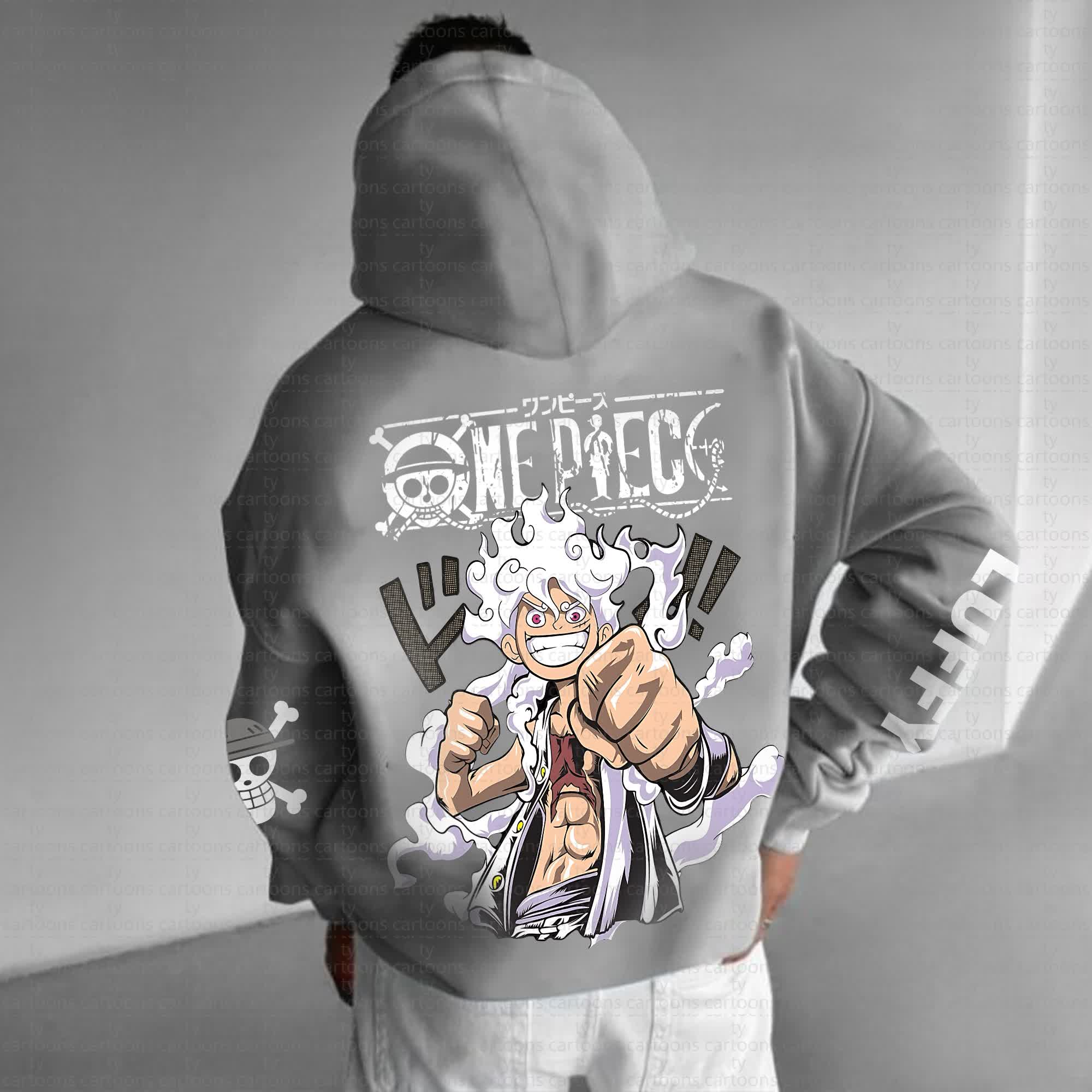 Unisex “ONE PIECE” Anime Graphic Streetwear Vintage Hoodie