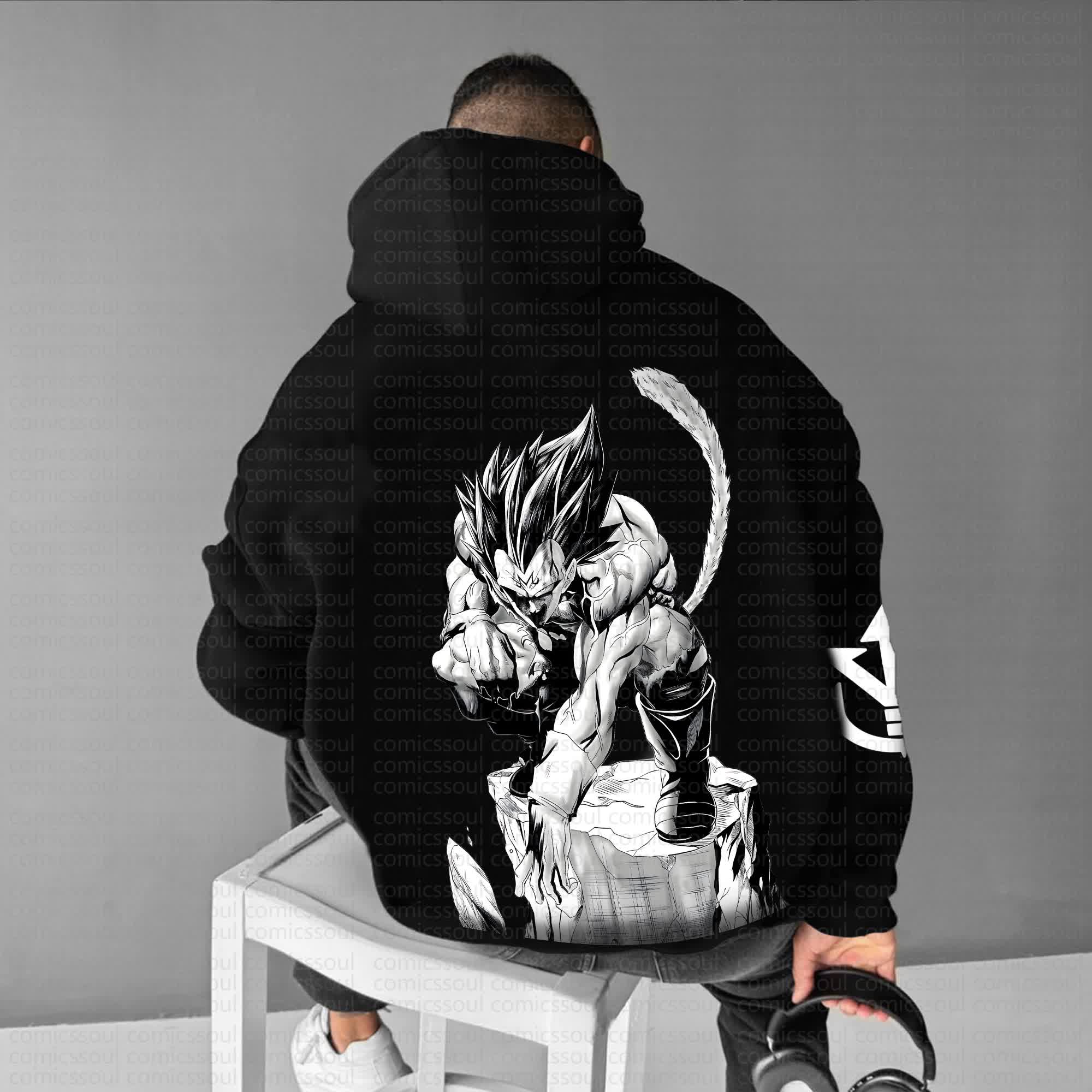 Unisex “Dragon Ball” Anime Graphic Streetwear Vintage Hoodie