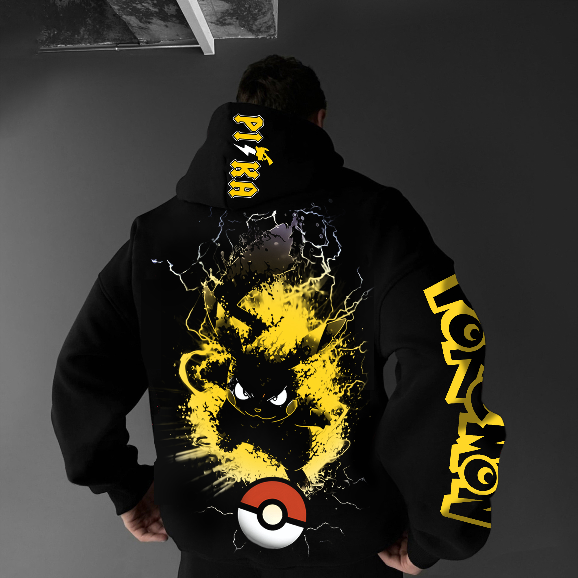 Unisex Anime Graphic Streetwear Vintage Hoodie