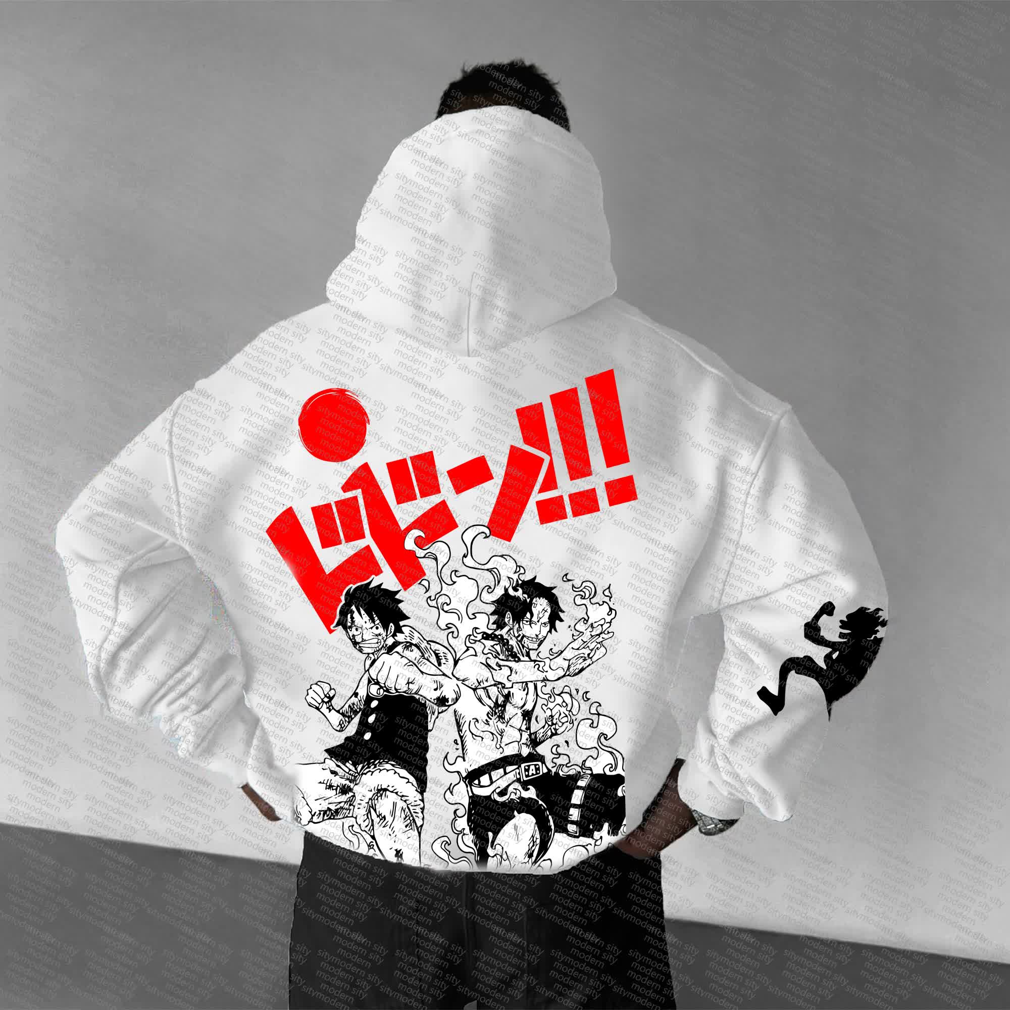 Unisex Vintage Hoodie丨One Piece