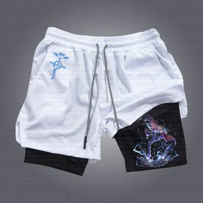 Unisex Casual Anime Streetwear Shorts 丨Fullmetal Alchemist