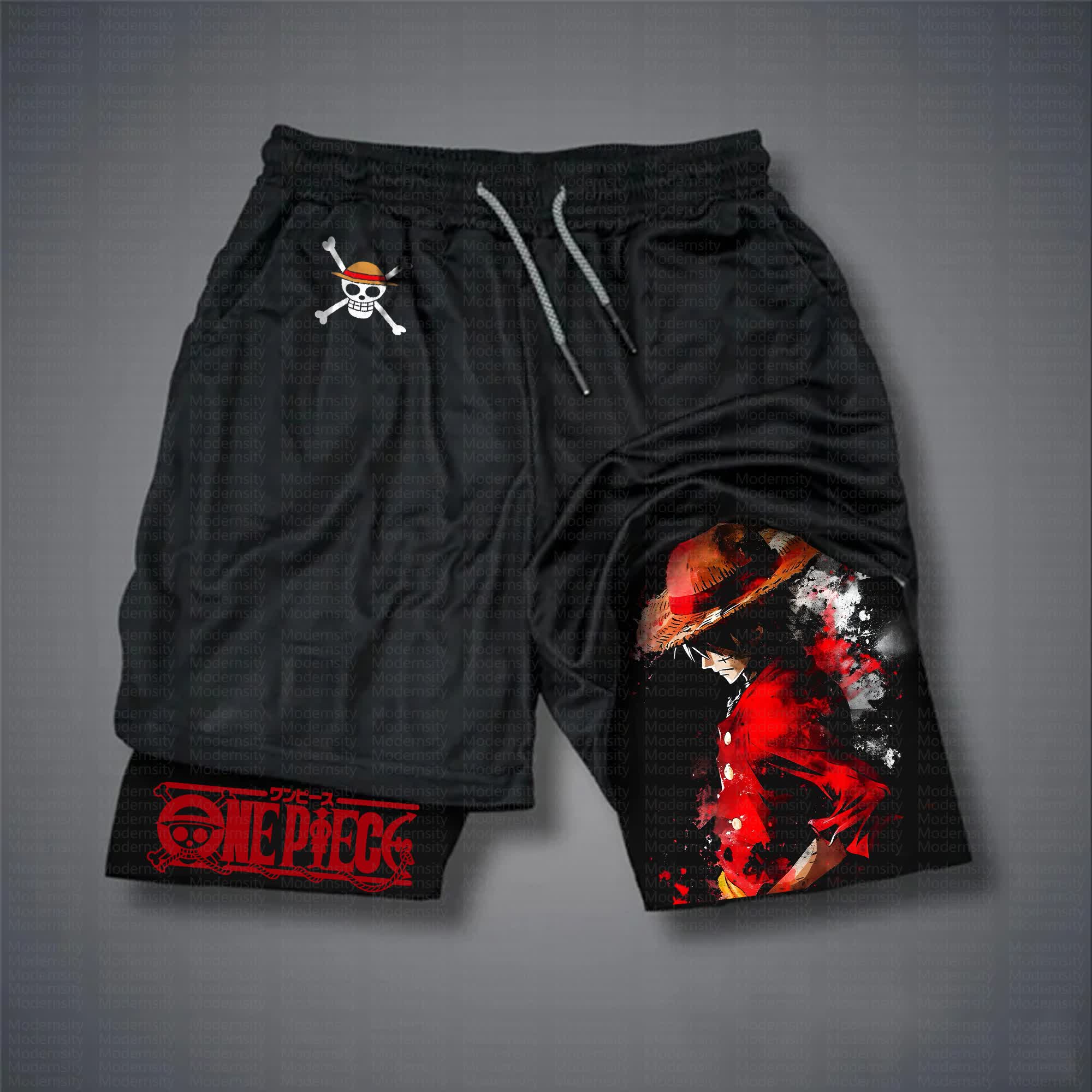 Unisex One Piece Anime Shorts | One Piece