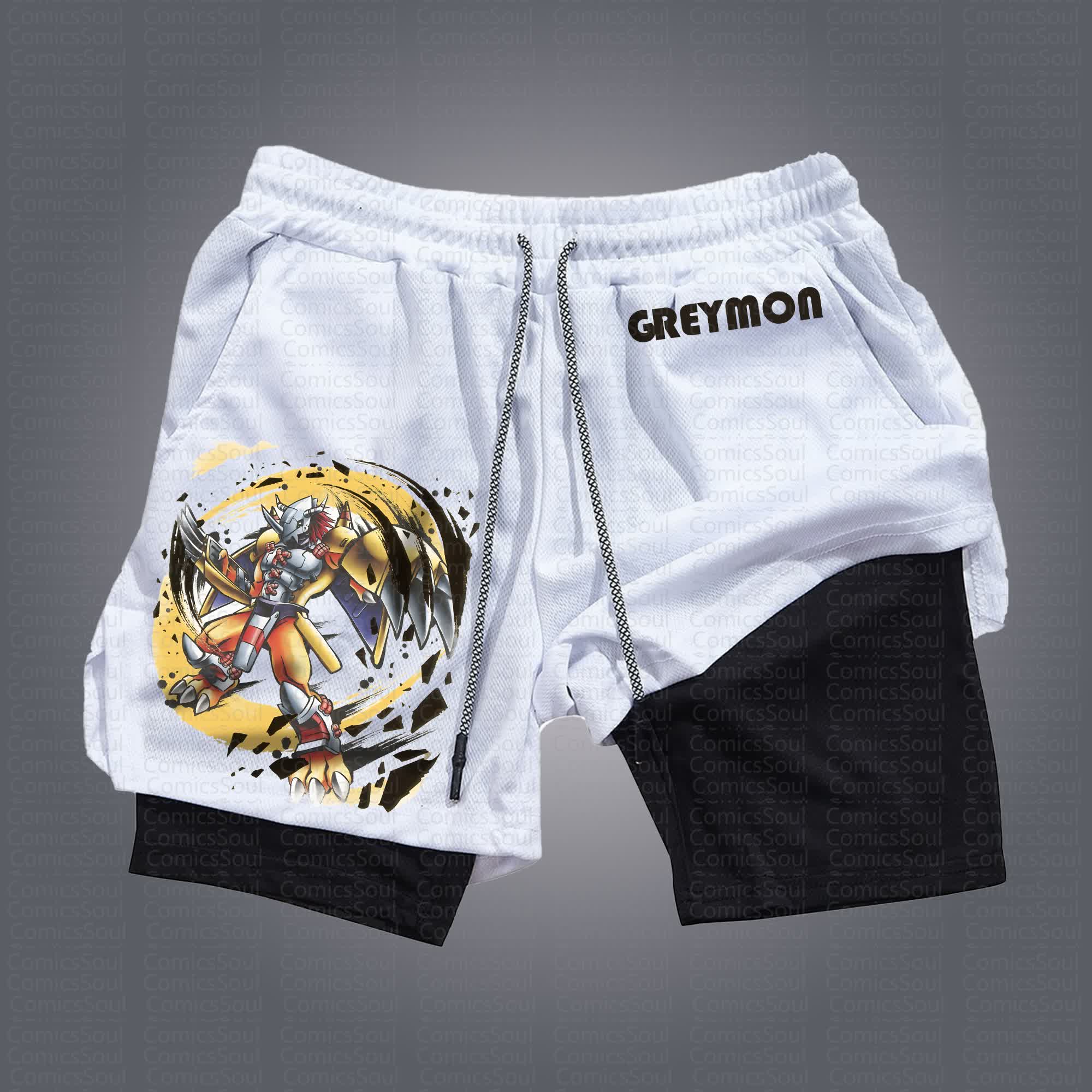 Unisex Casual Anime Streetwear Shorts 丨Digimon