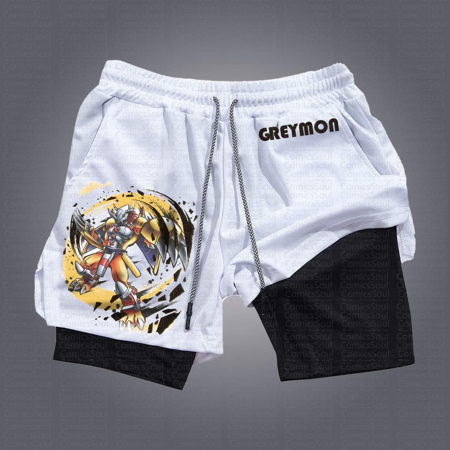 Unisex Casual Anime Streetwear Shorts 丨Demon Slayer X Pokémon