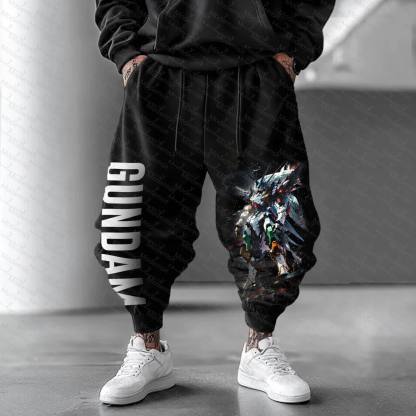 Unisex  “Gundam Series” Casual Anime Streetwear Pants