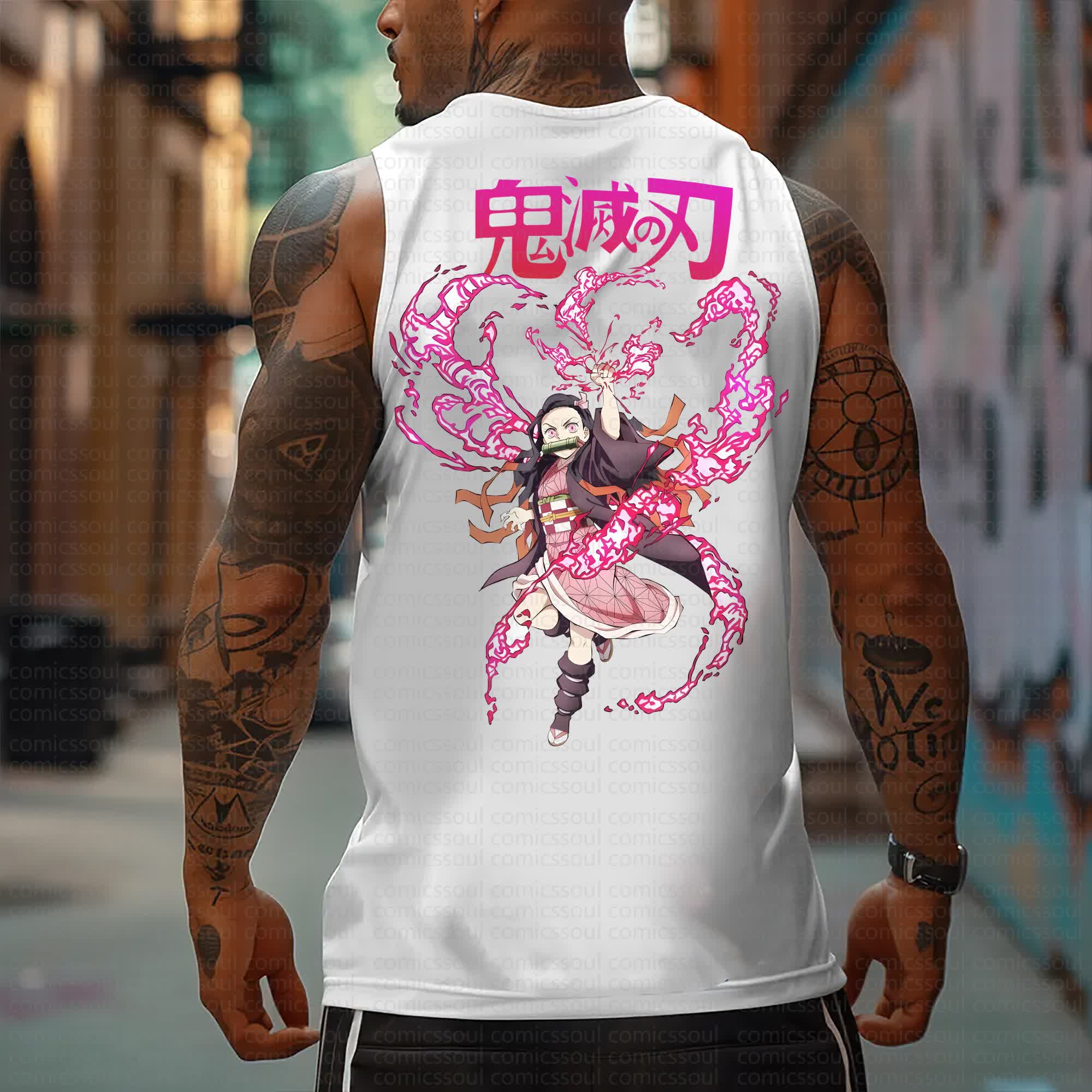 Unisex  “Demon Slayer” Casual Anime  Tank Top