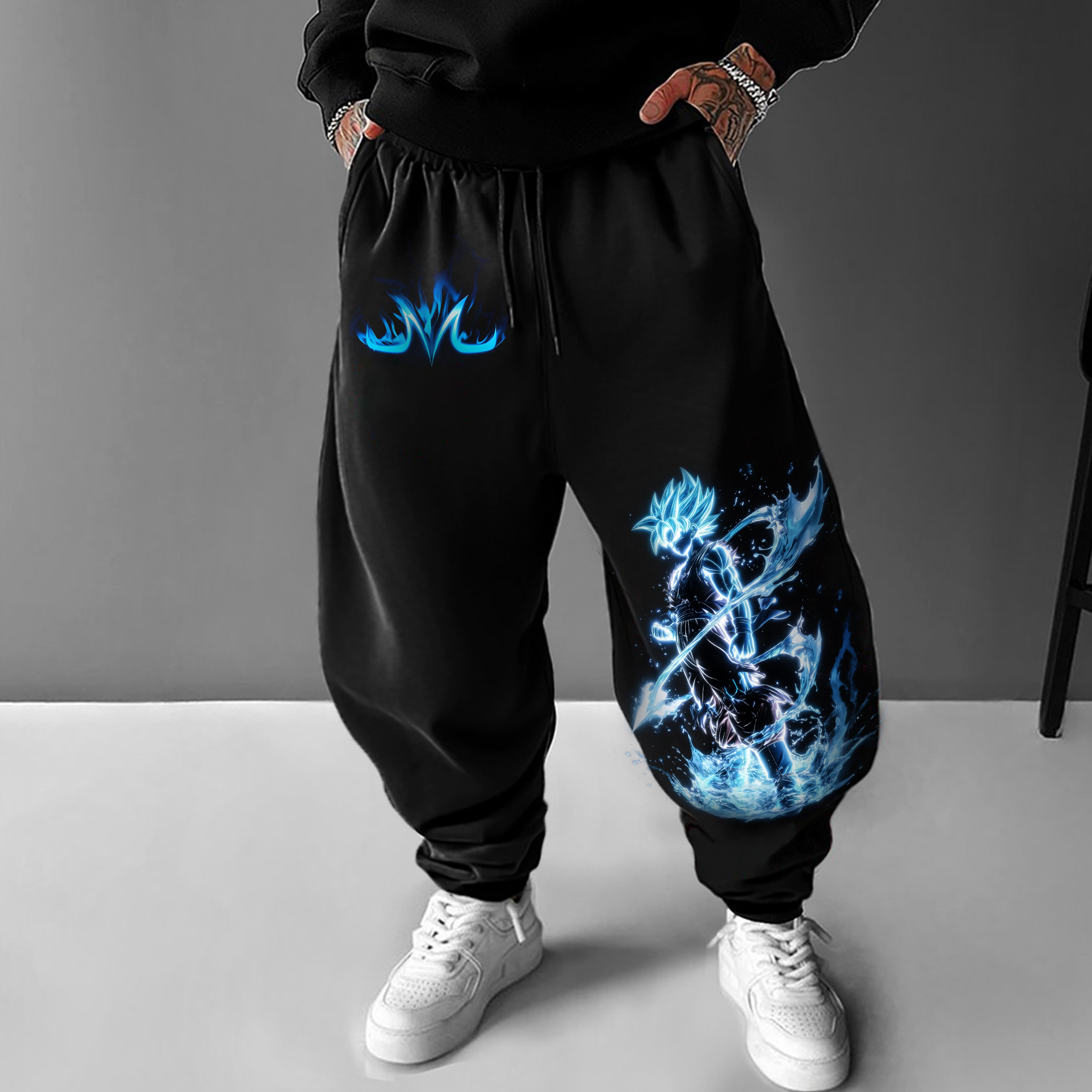 Unisex Casual Anime Streetwear Pants  