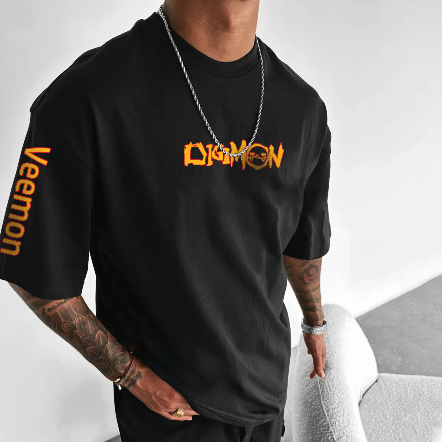 Unisex  “Digimon！” Anime Inspired Vintage T-Shirt