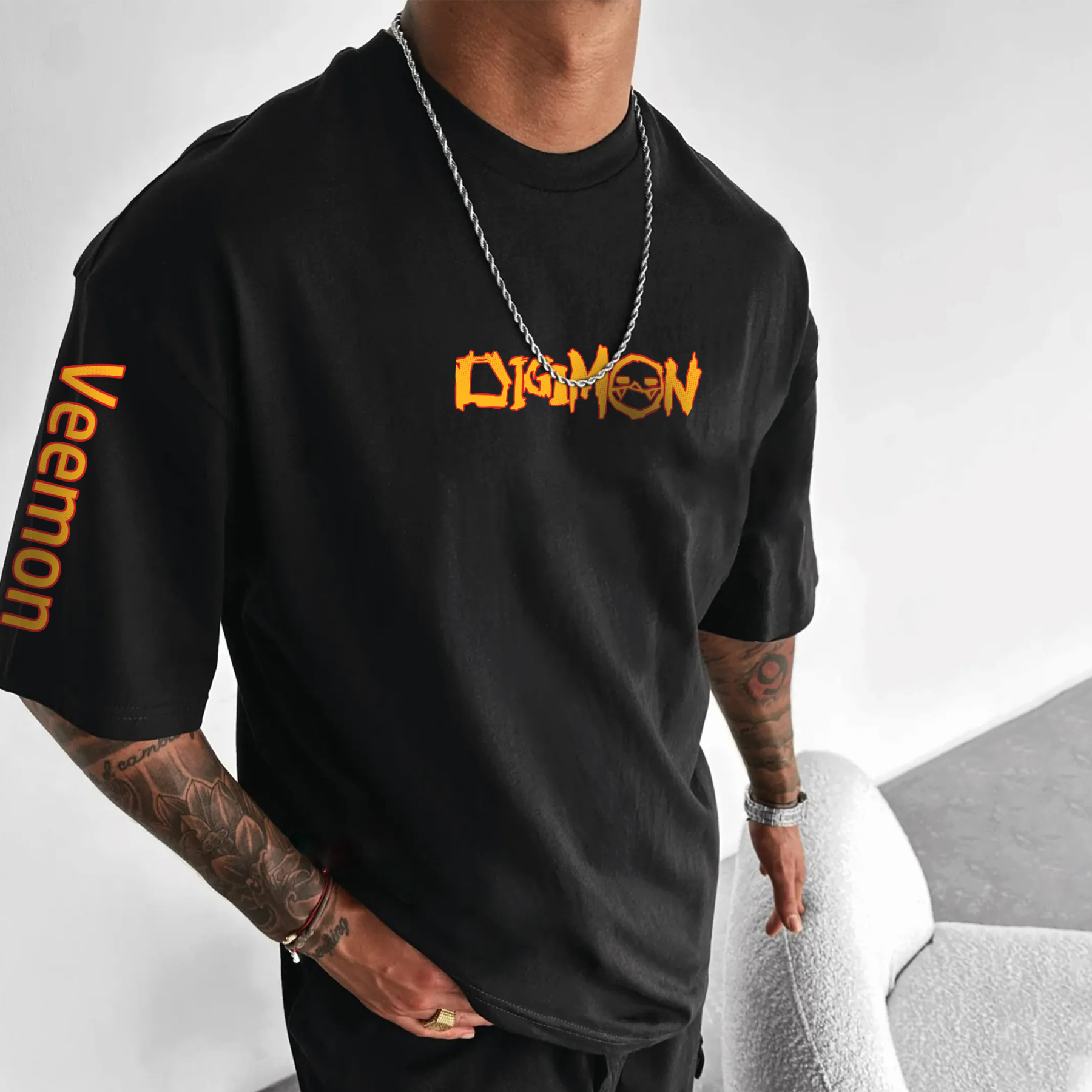 Unisex  “Digimon！” Anime Inspired Vintage T-Shirt