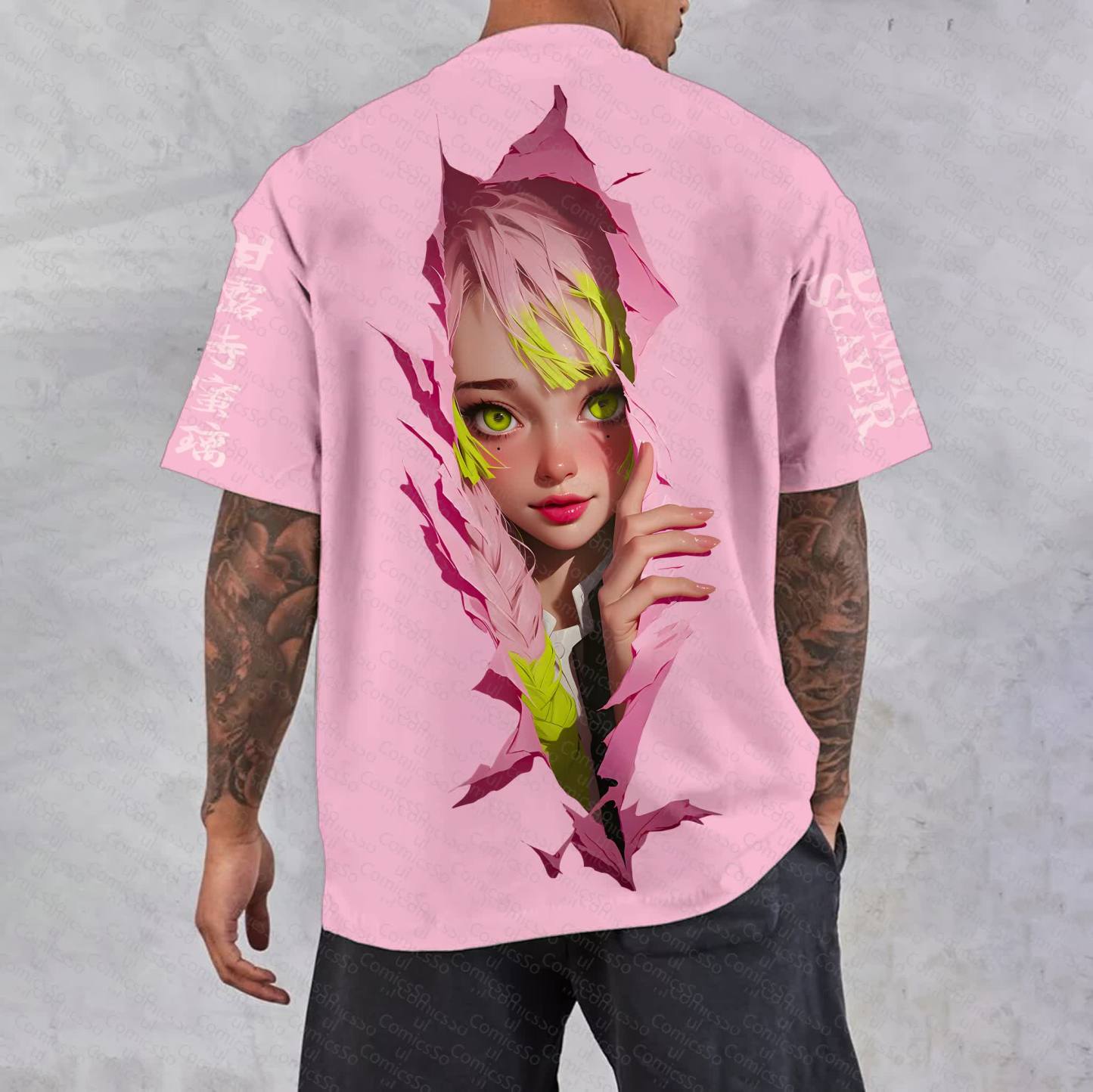 Unisex Anime Inspired Vintage T-Shirt