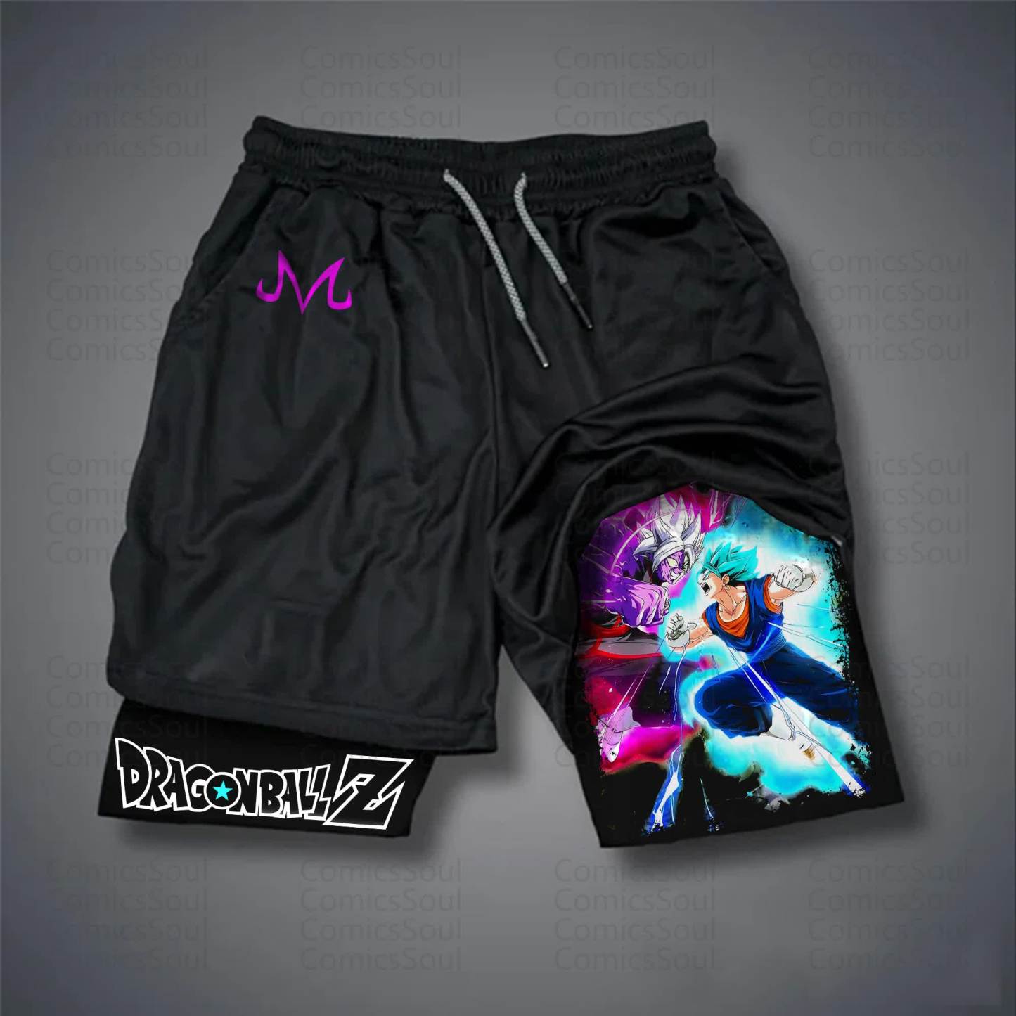 Unisex Casual Anime Streetwear Shorts 丨Demon Slayer X Pokémon