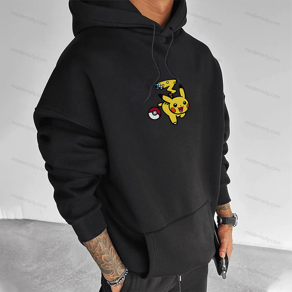 Unisex “Pokémon” Anime Graphic Streetwear Vintage Hoodie