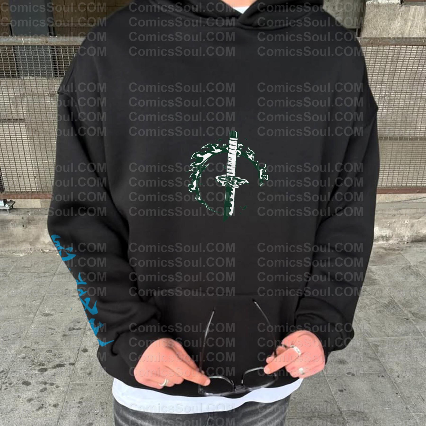 Unisex Anime Graphic Streetwear Vintage Hoodie| KNY