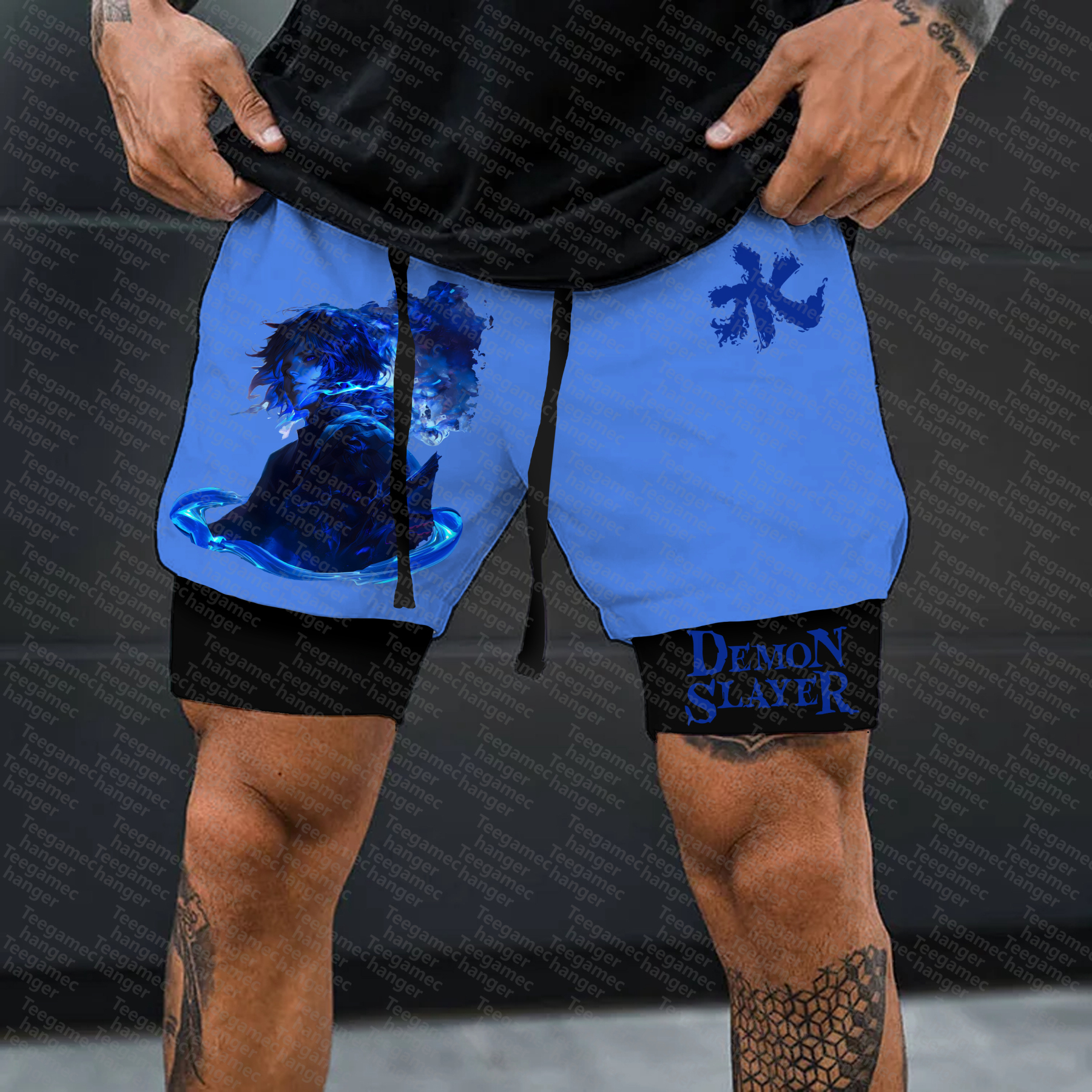 Unisex  “Demon Slayer” Casual Anime Streetwear Shorts