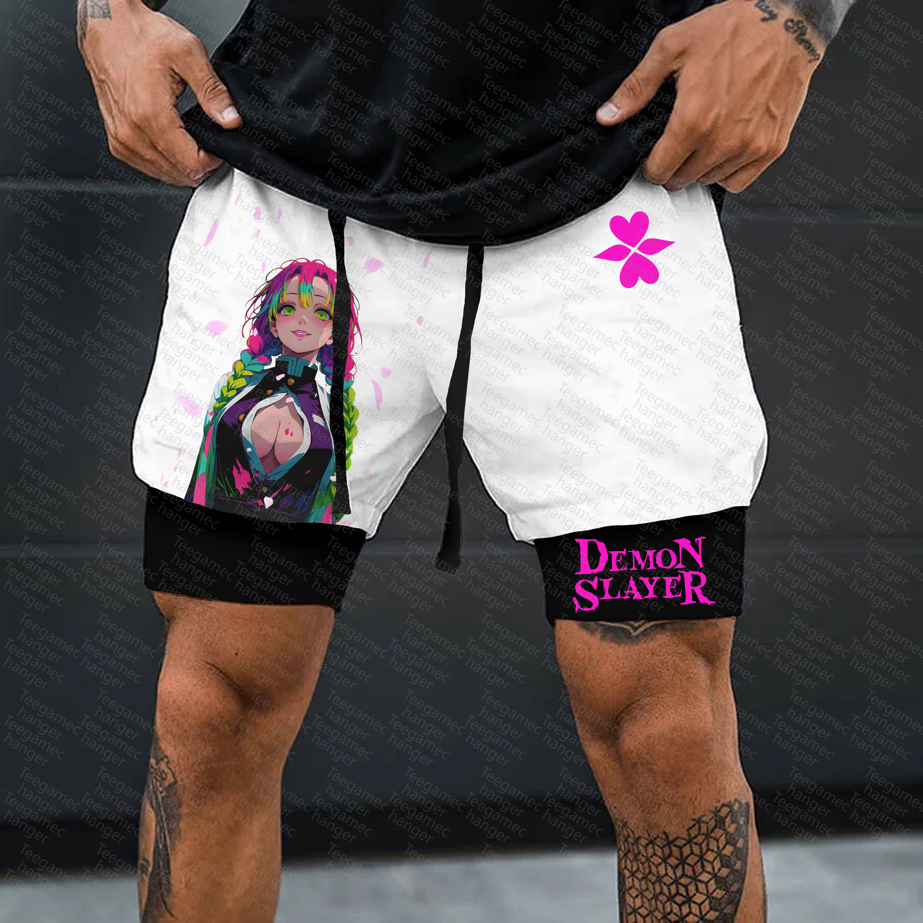 Unisex  Casual Anime Streetwear Shorts