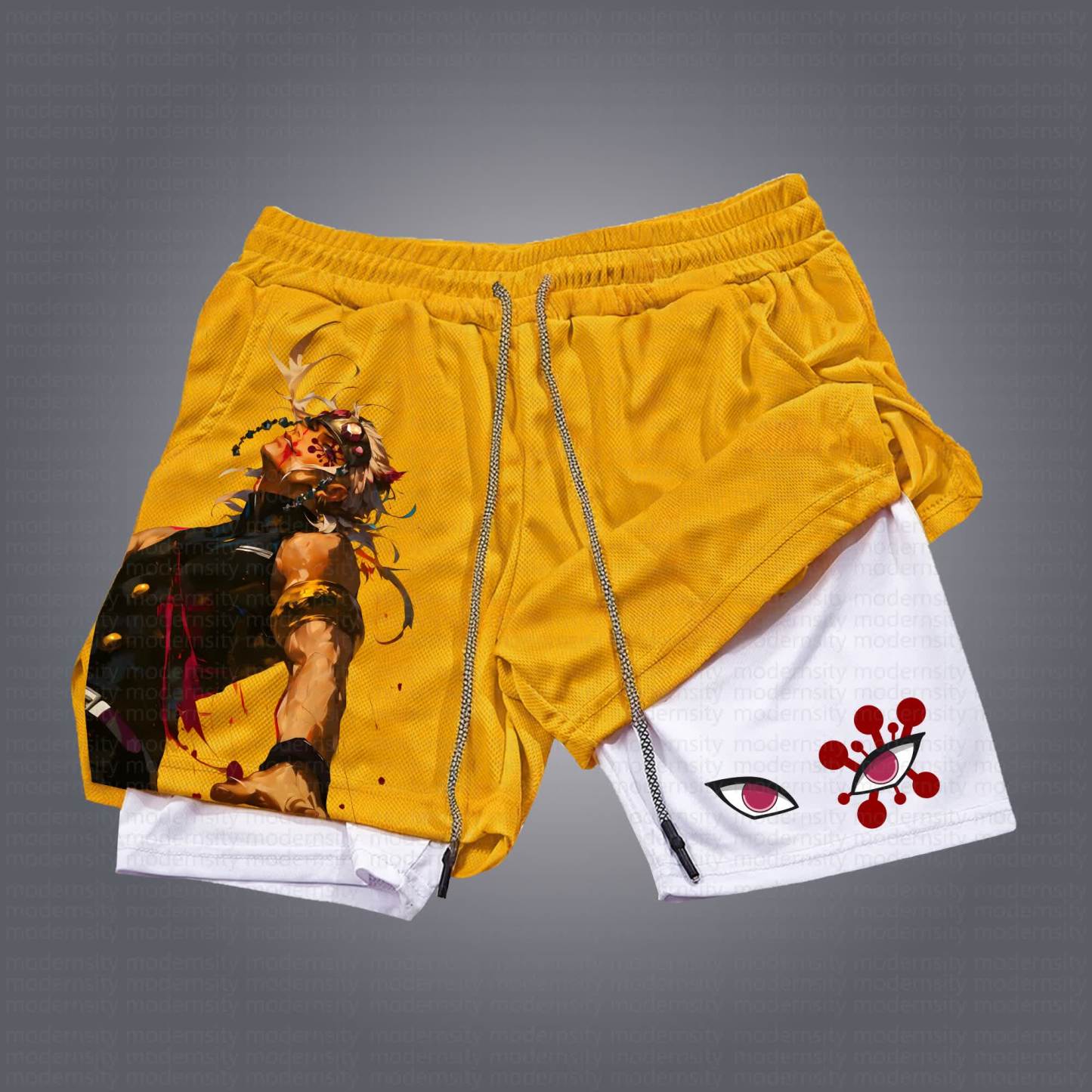Unisex Casual Anime Streetwear Shorts 丨Demon Slayer X Pokémon