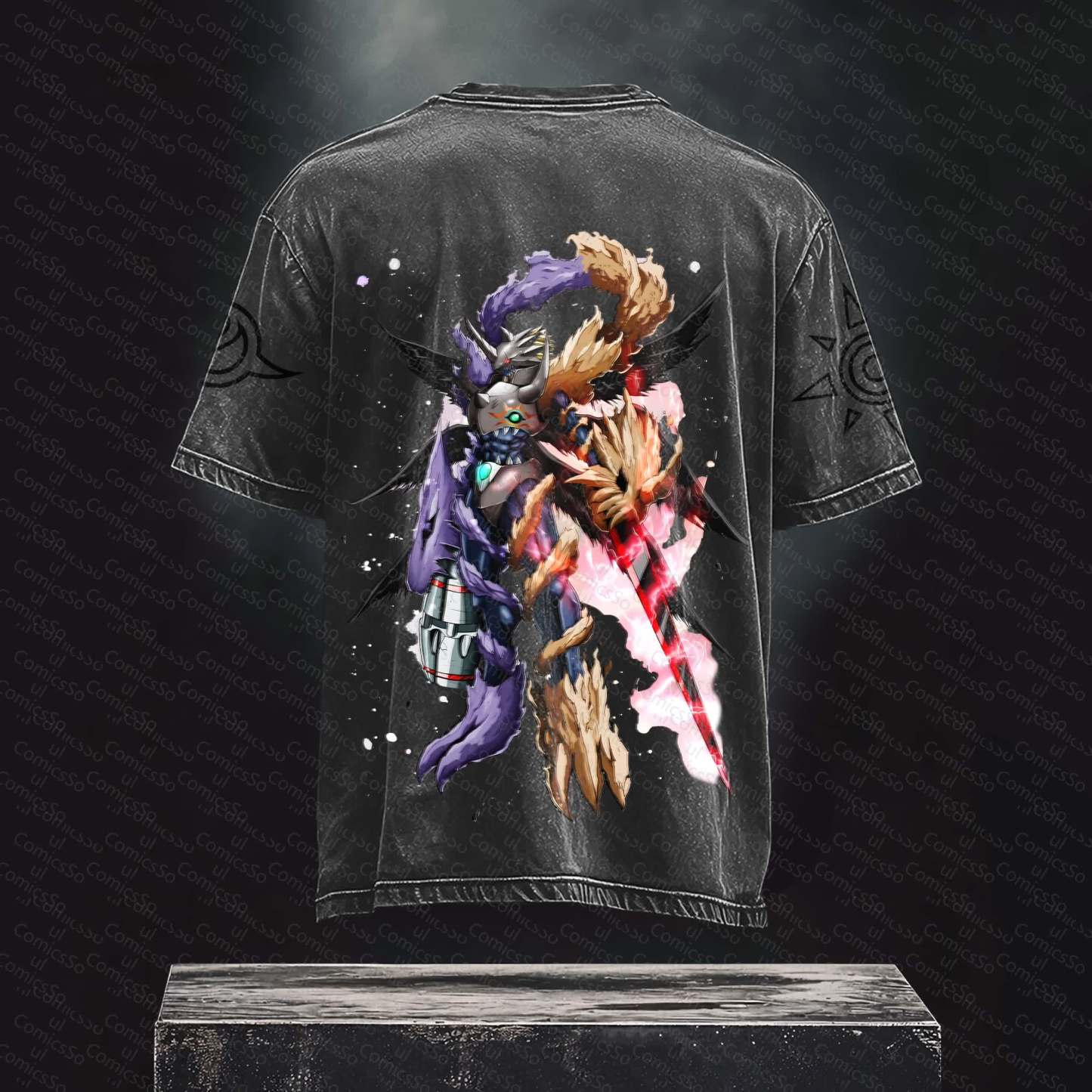 Unisex Anime Inspired Vintage T-Shirt