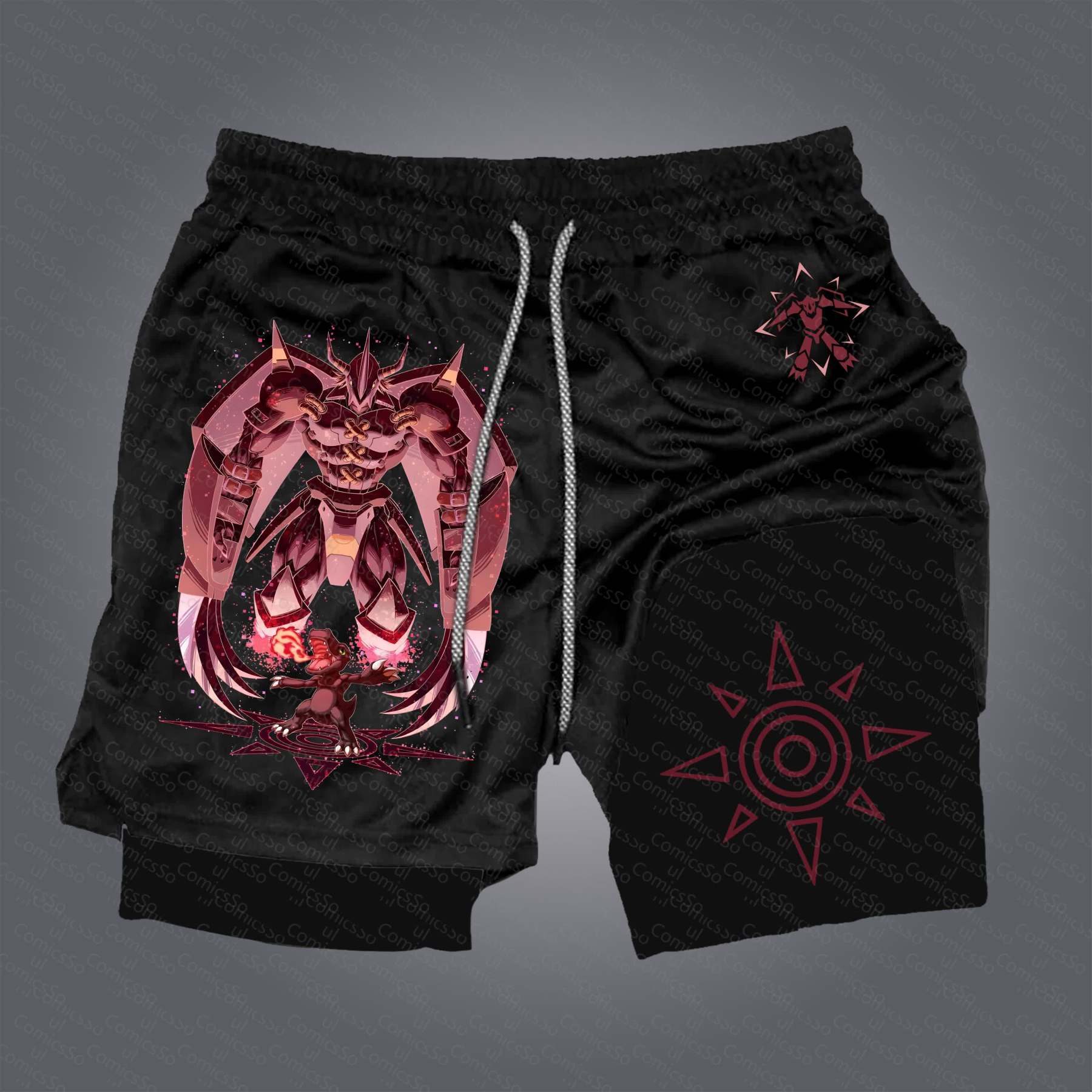 Unisex Casual Anime Streetwear Shorts