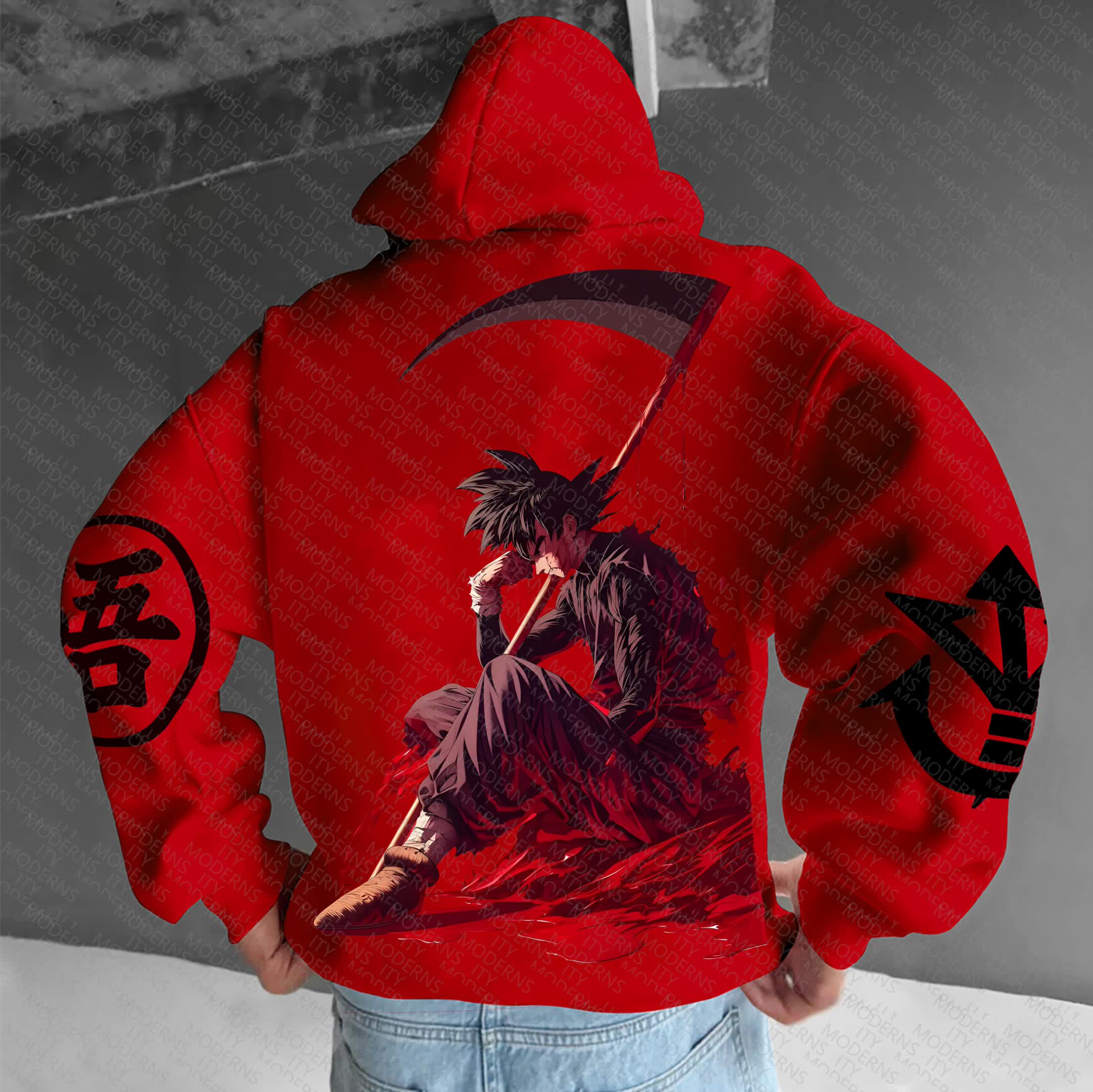 Unisex “Dragonball” Anime Graphic Streetwear Vintage Hoodie