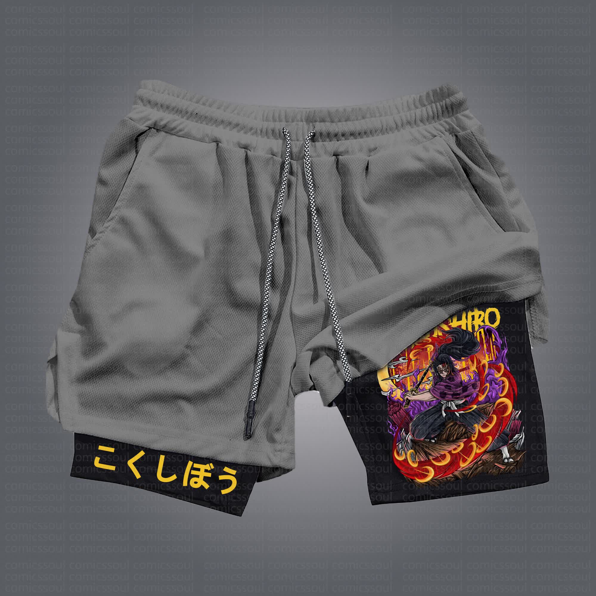 Unisex Casual Anime Streetwear Shorts 丨Demon Slayer