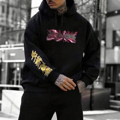 Unisex “Jujutsu Kaisen” Anime Graphic Streetwear Vintage Hoodie