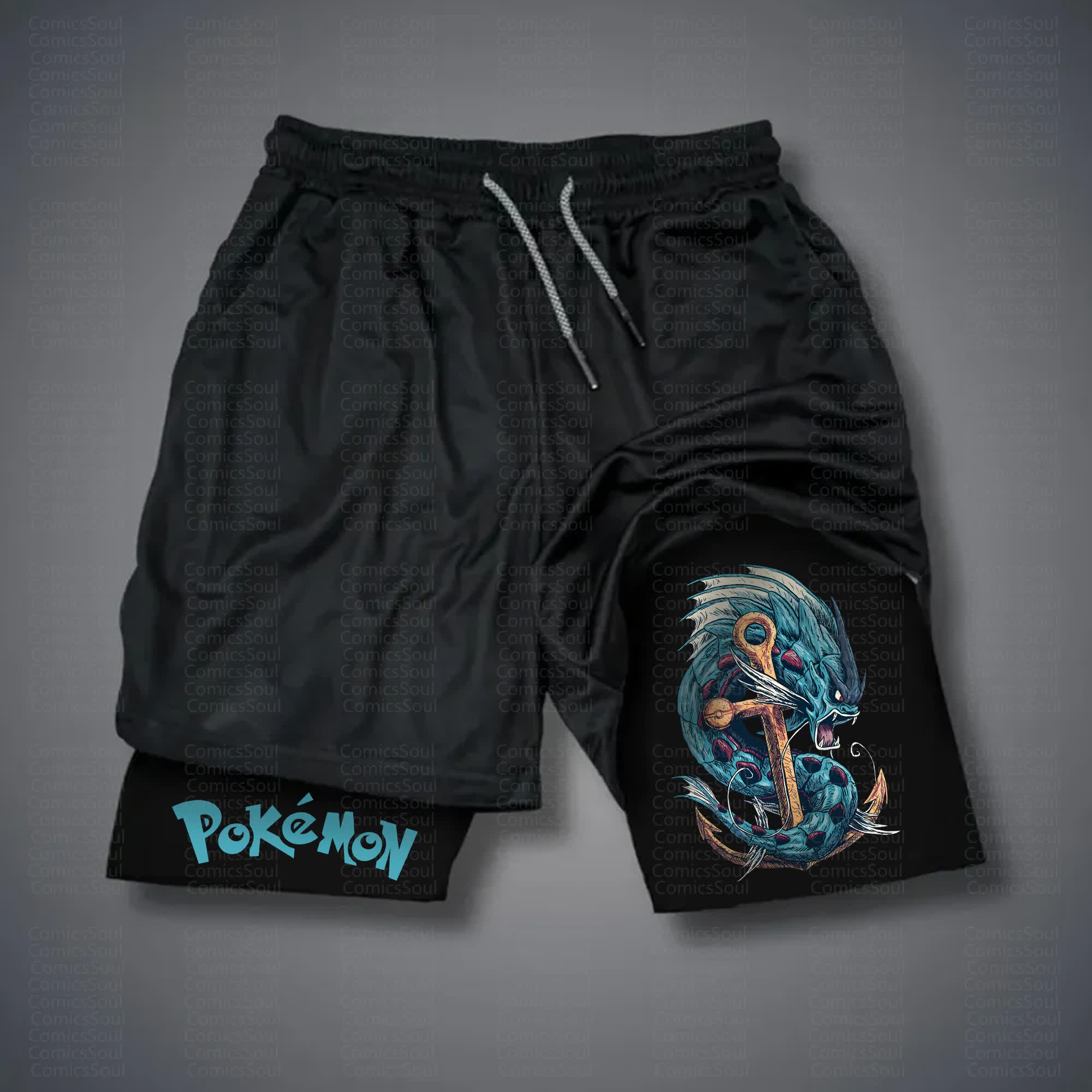Unisex Casual Anime Streetwear Shorts 丨Pokémon