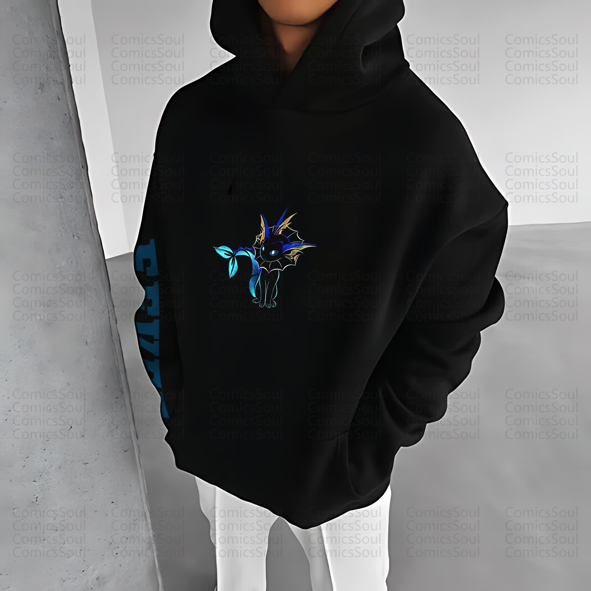 Unisex “Pokémon” Anime Graphic Streetwear Vintage Hoodie