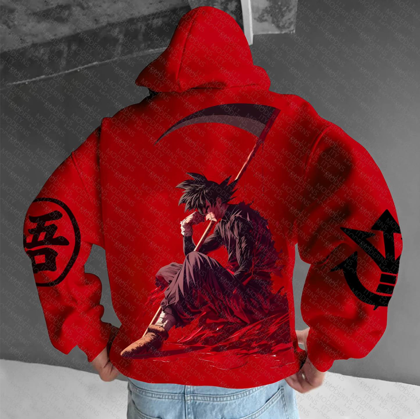 Unisex “Dragonball” Anime Graphic Streetwear Vintage Hoodie