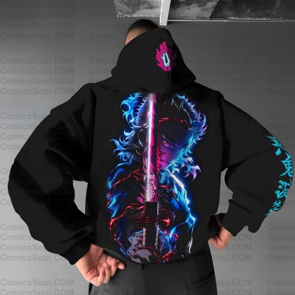 Unisex “ Demon slayer   ” Graphic Streetwear Vintage Hoodie