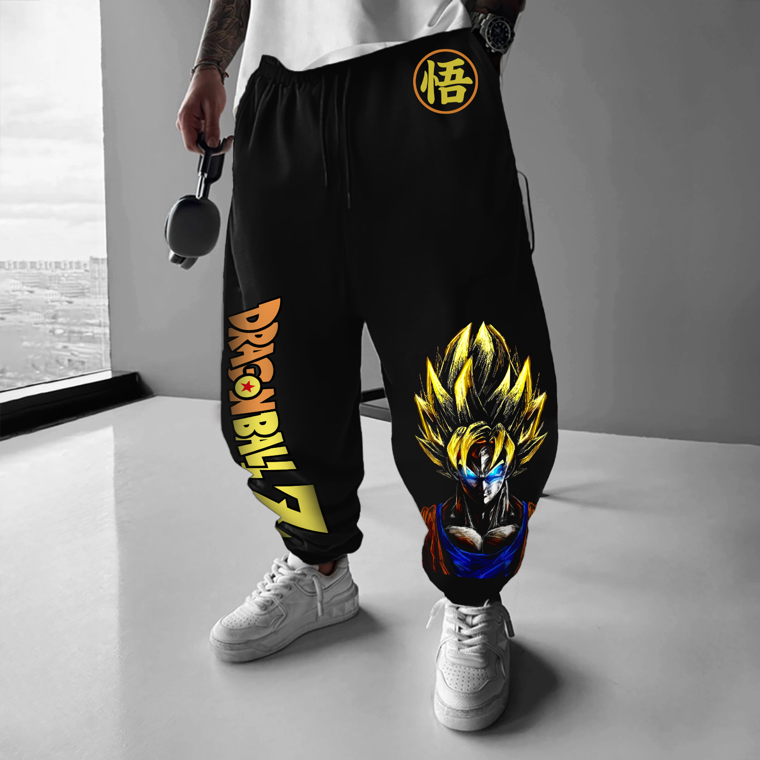 Unisex Casual Anime Streetwear Pants