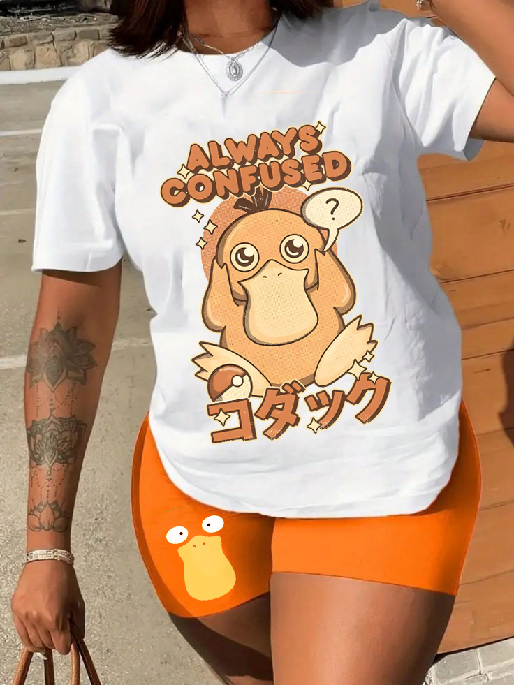 Unisex "Pokémon" Anime Inspired Vintage T-Shirt