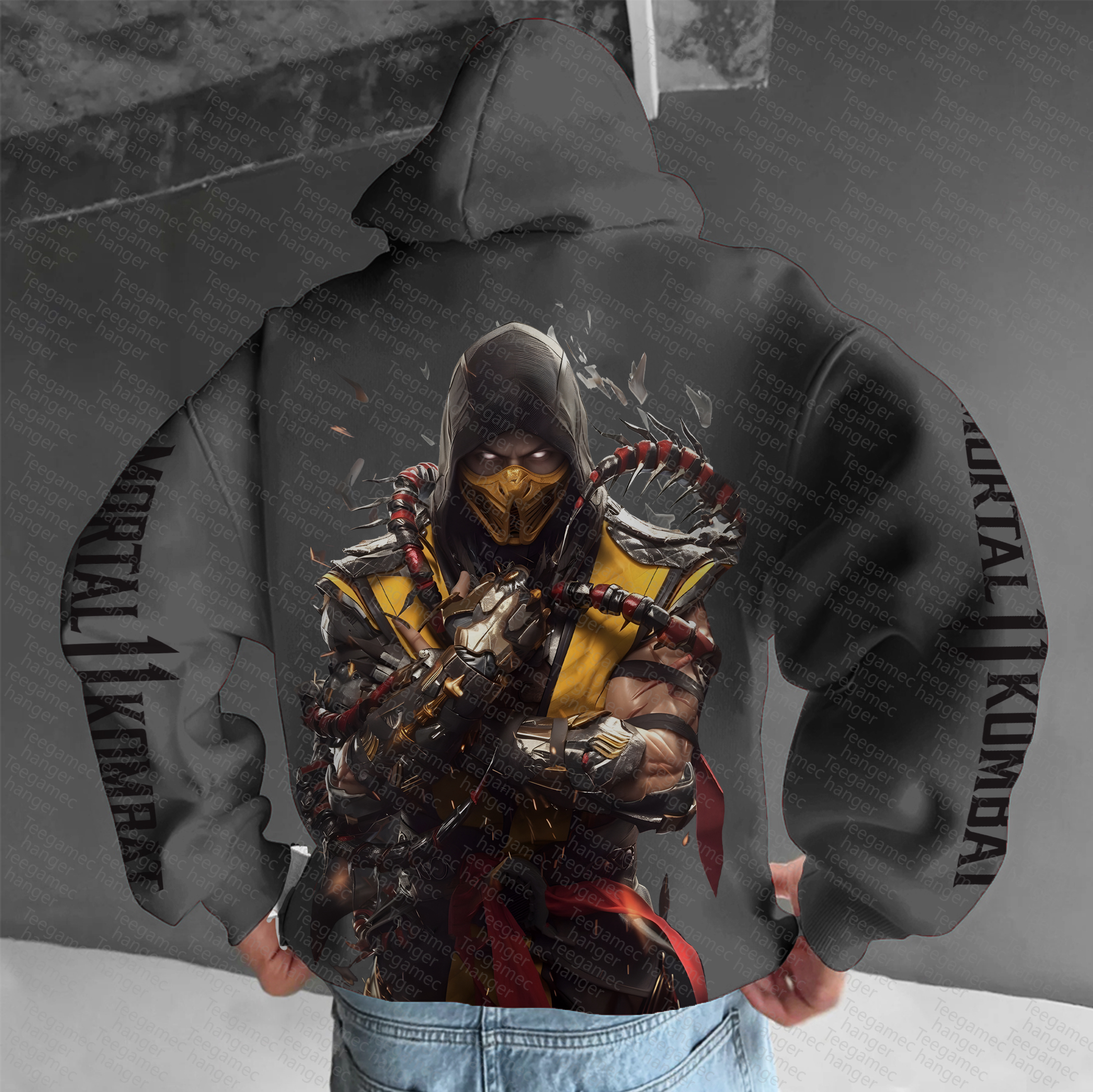Unisex “Mortal Kombat”  Graphic Streetwear Vintage Hoodie