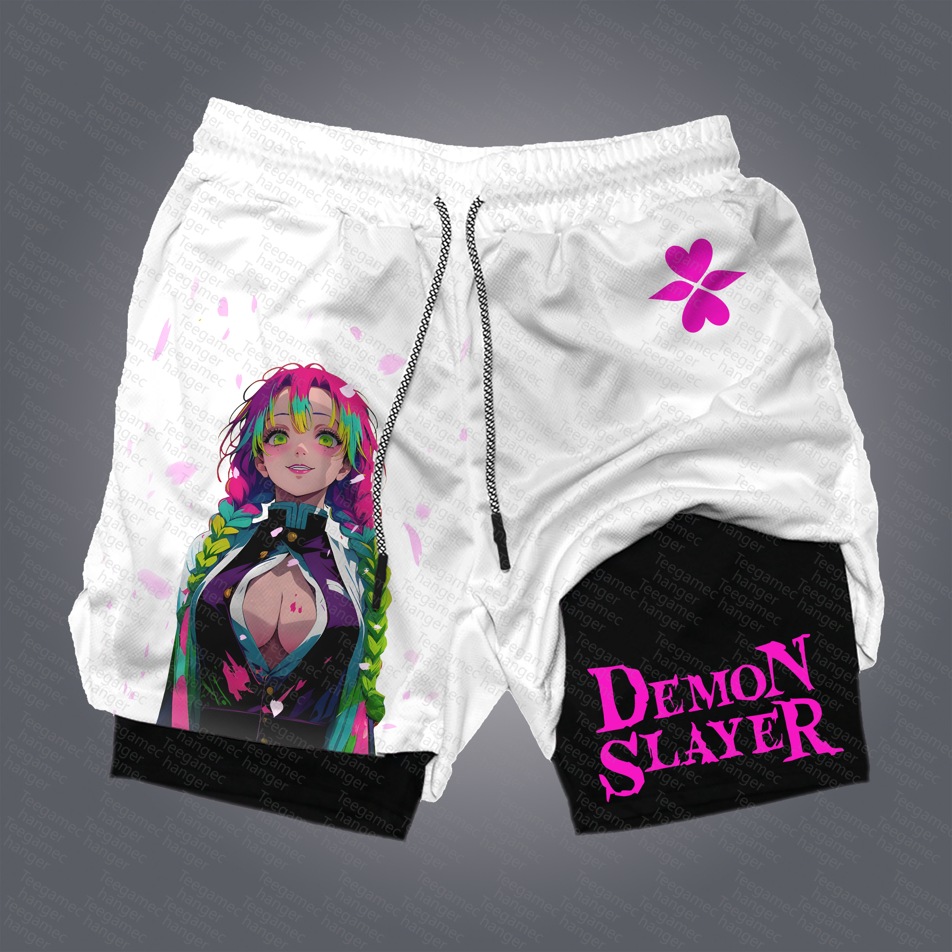 Unisex  Casual Anime Streetwear Shorts