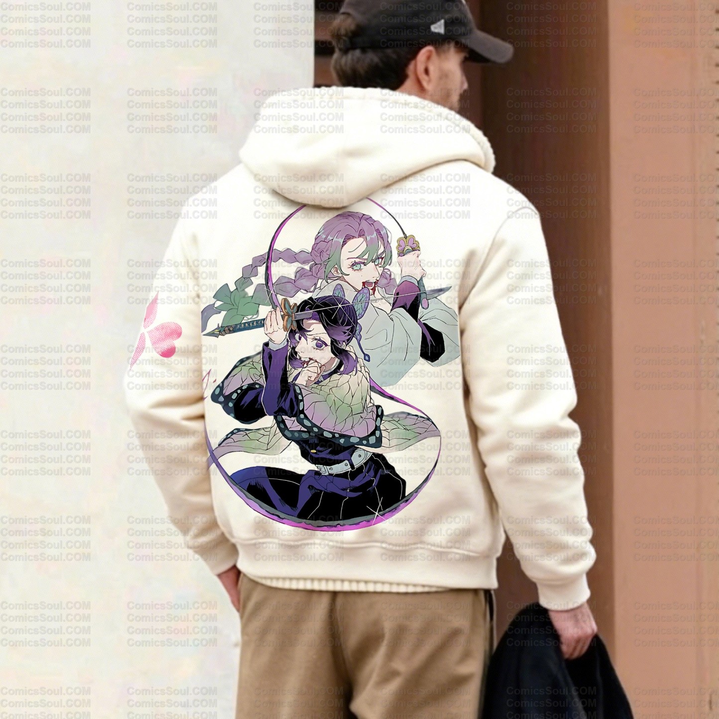 Unisex Graphic Streetwear Vintage Zipper Cardigan Plush Hoodie