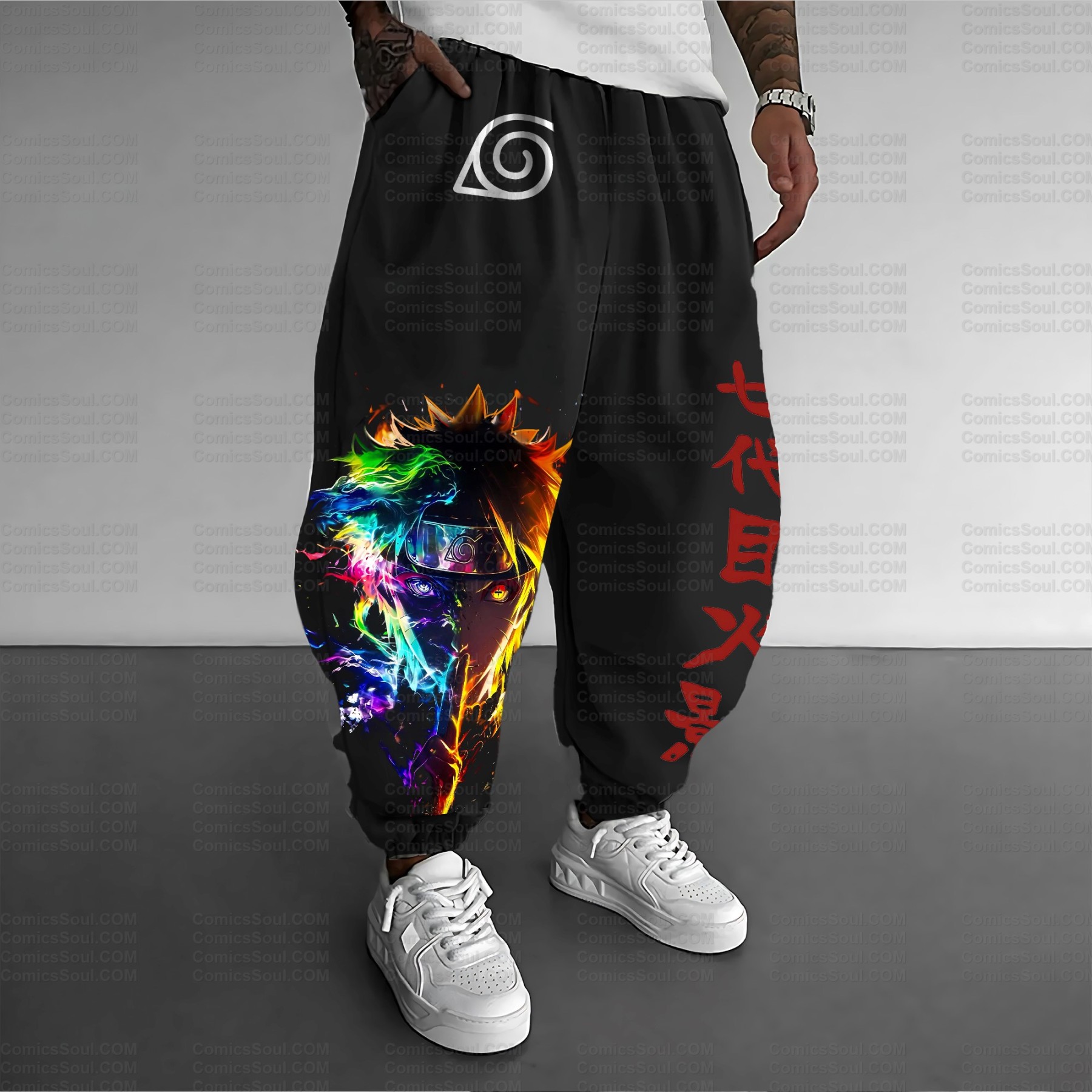 Unisex Anime Inspired Vintage Plush Pants