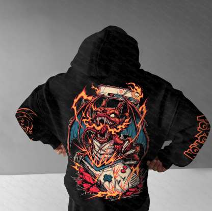 Unisex “Pokémon” Anime Graphic Streetwear Vintage Hoodie