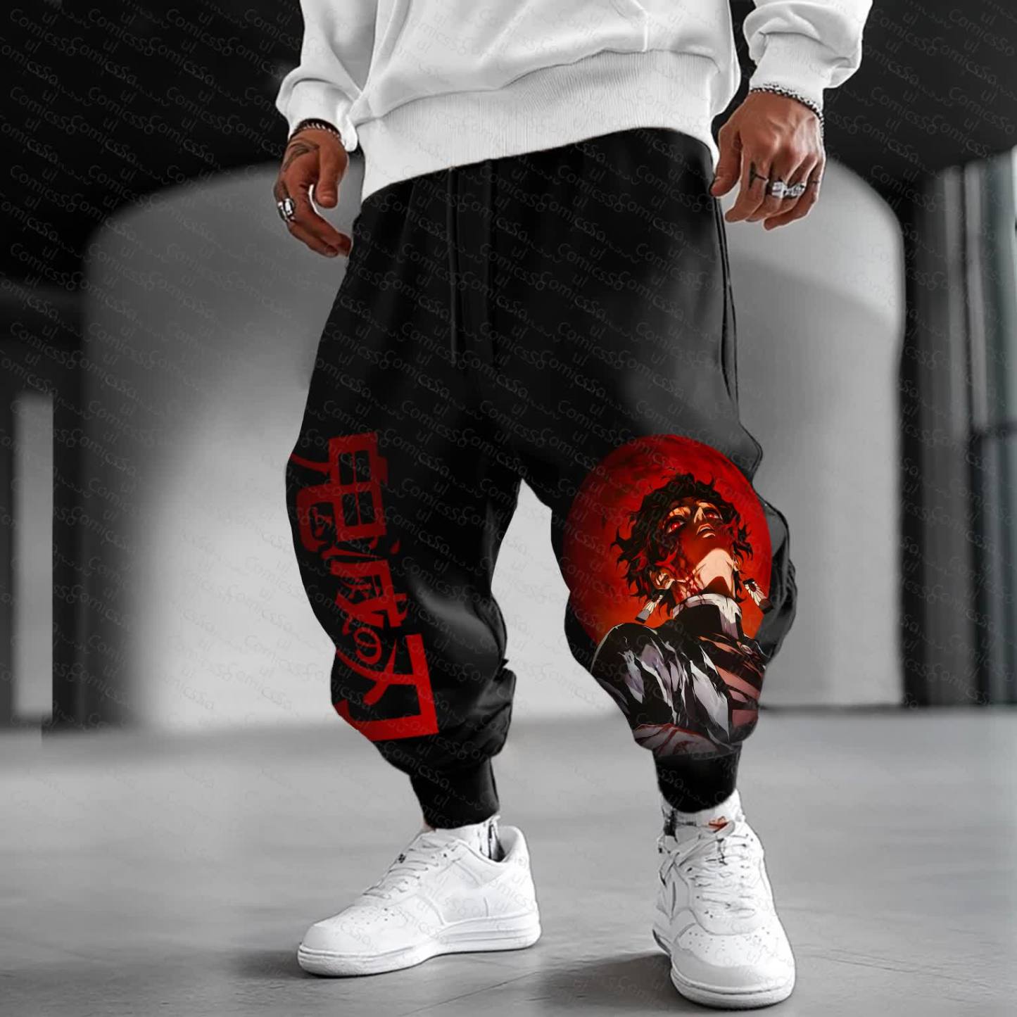 Unisex “Pokémon” Casual Anime Streetwear Pants