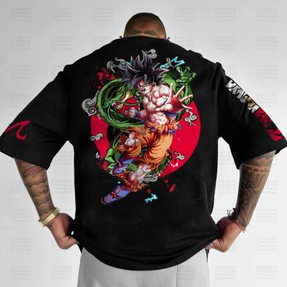Unisex Anime Inspired Vintage T-Shirt丨Dragon Ball