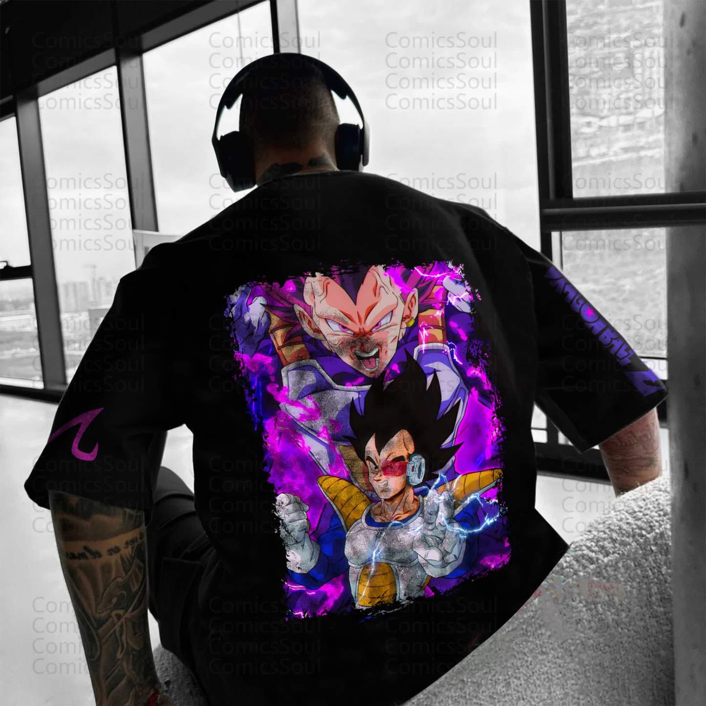Unisex Anime Inspired Vintage T-Shirt丨Demon Slayer X Pokémon