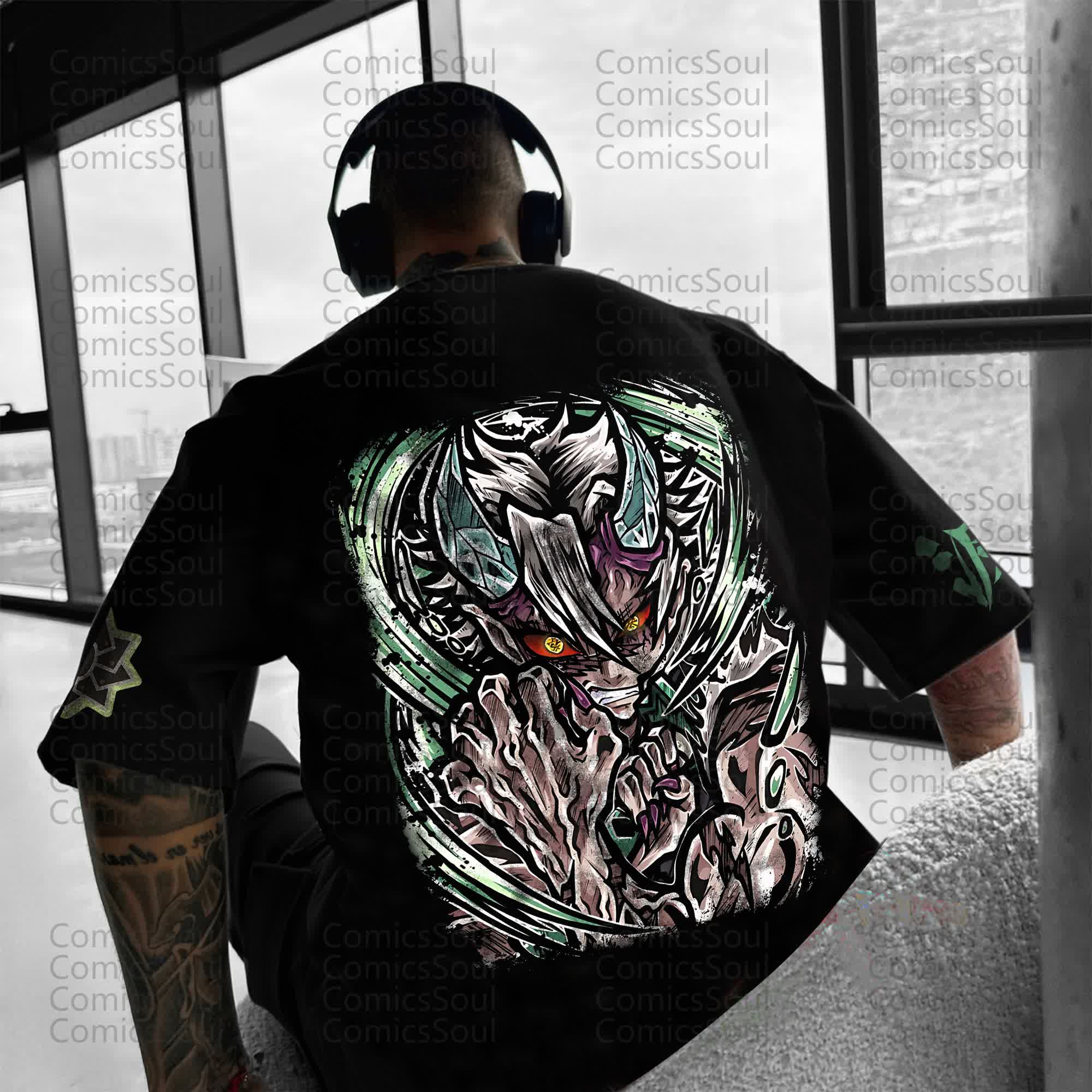 Unisex Anime Inspired Vintage T-Shirt丨Demon Slayer