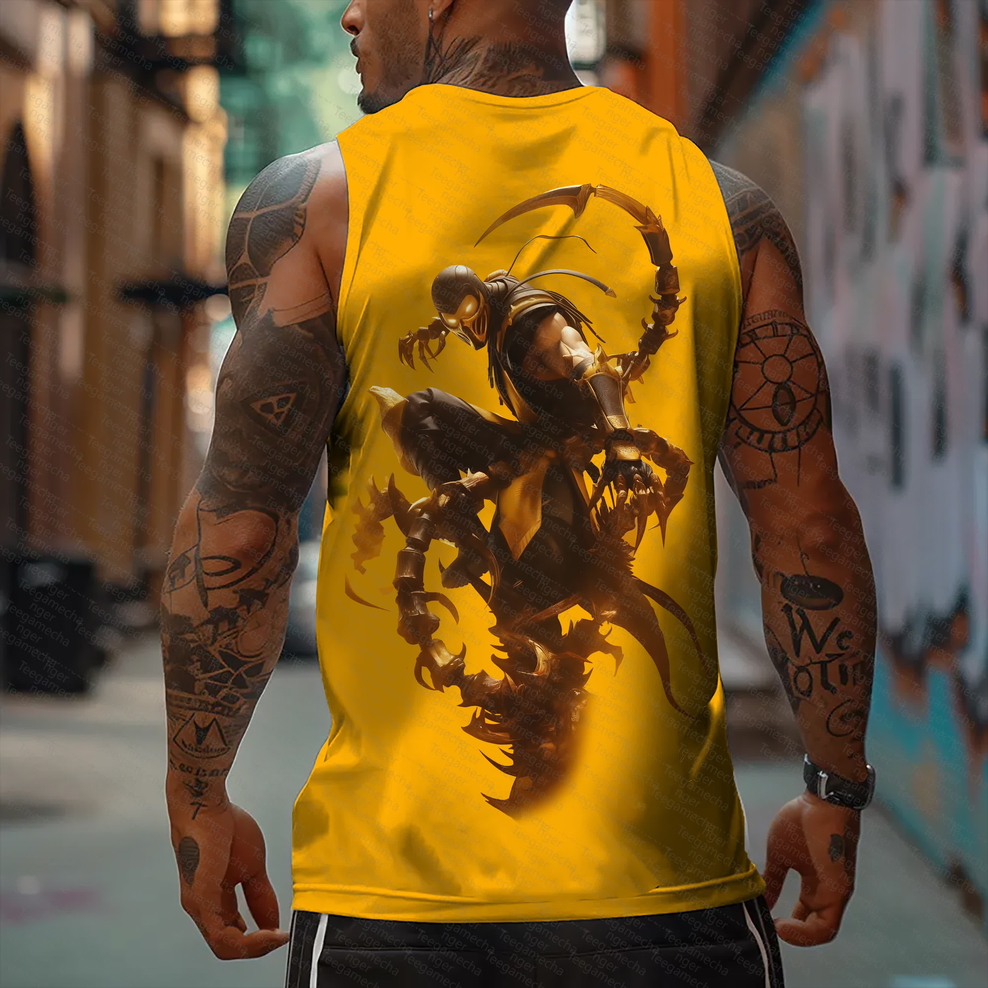 Unisex  “Mortal Kombat” Casual Anime  Tank Top