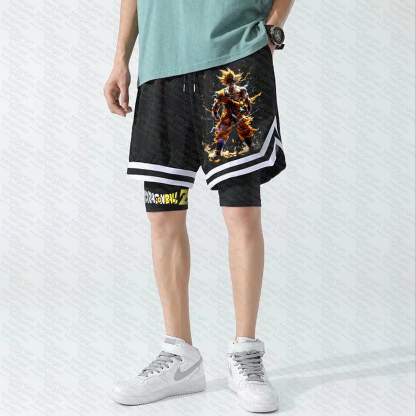 Unisex  “Dragon Ball” Casual Anime Streetwear Shorts