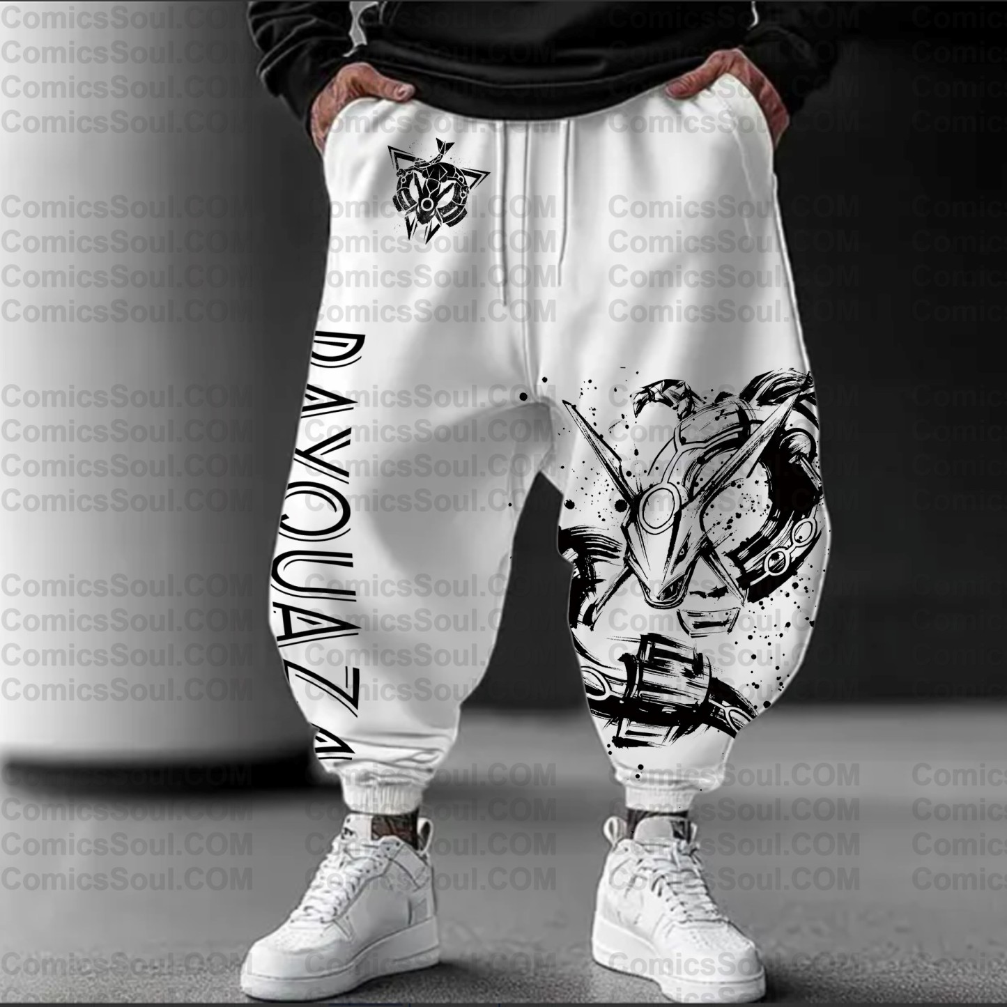 Unisex Casual Anime Streetwear Pants