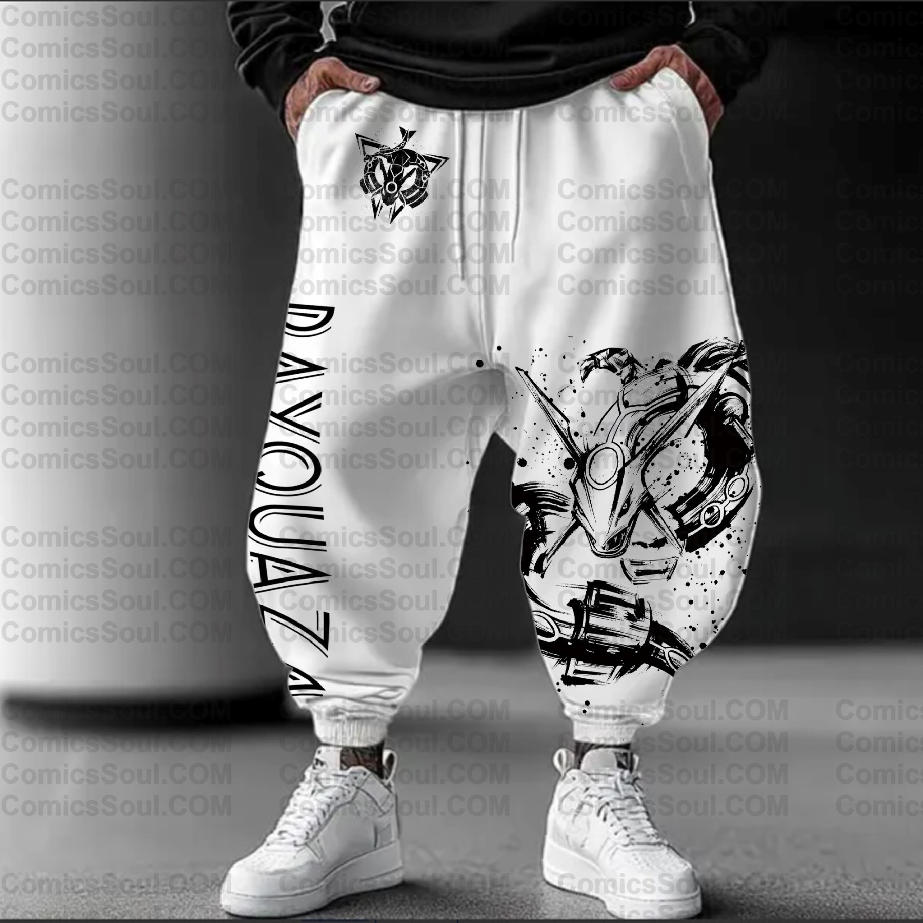 Unisex Casual Anime Streetwear Pants