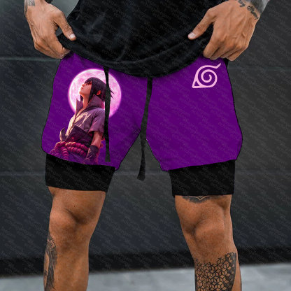 Unisex Casual Anime Streetwear Gym Shorts