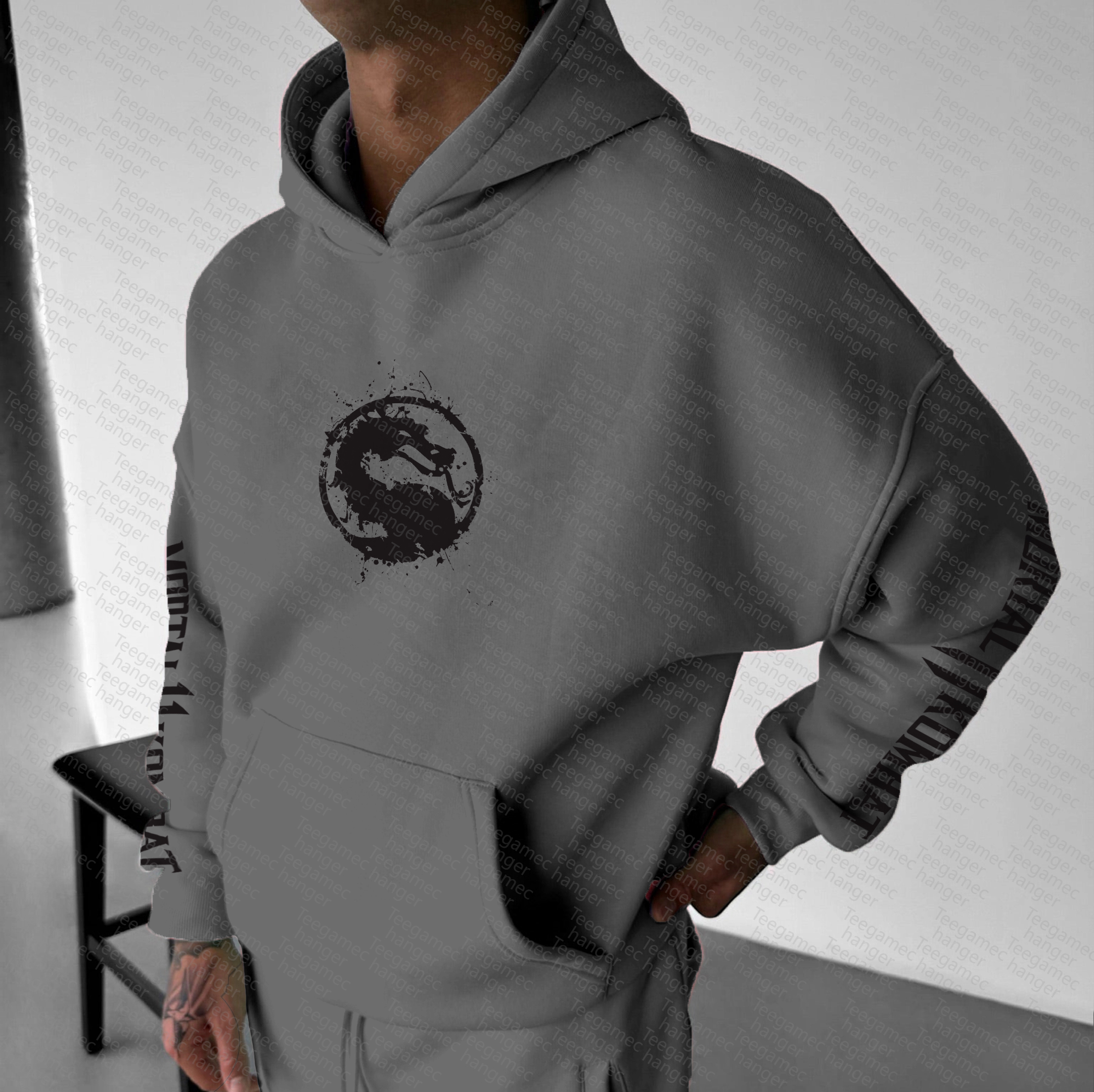 Unisex “Mortal Kombat”  Graphic Streetwear Vintage Hoodie