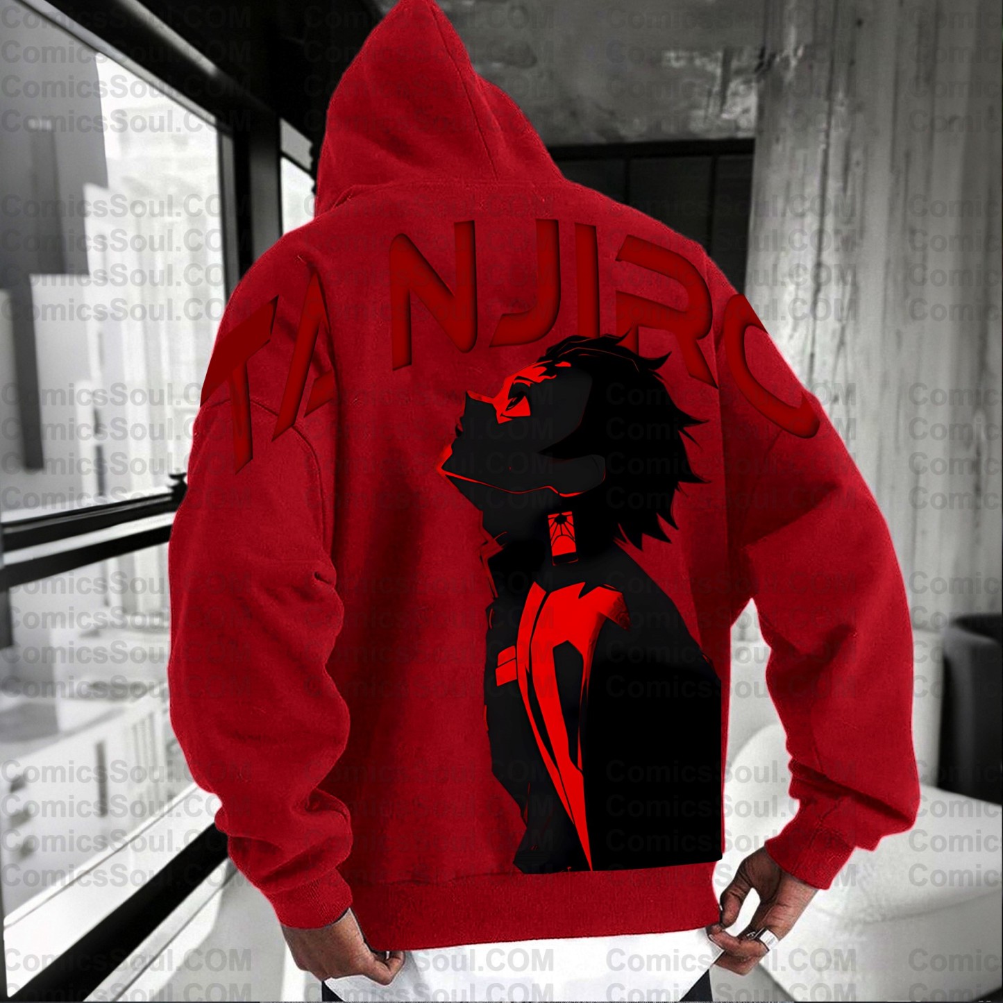 Unisex Anime Graphic Streetwear Vintage Hoodie