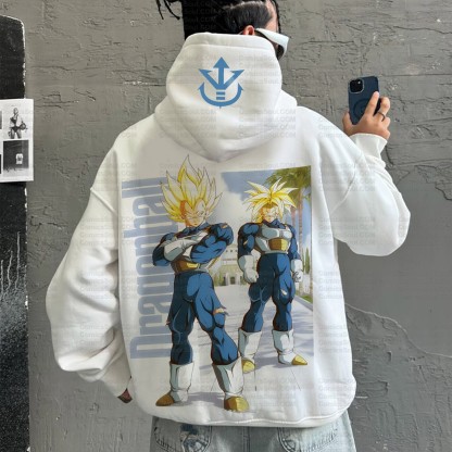 Unisex Graphic Streetwear Vintage Plush Hoodie