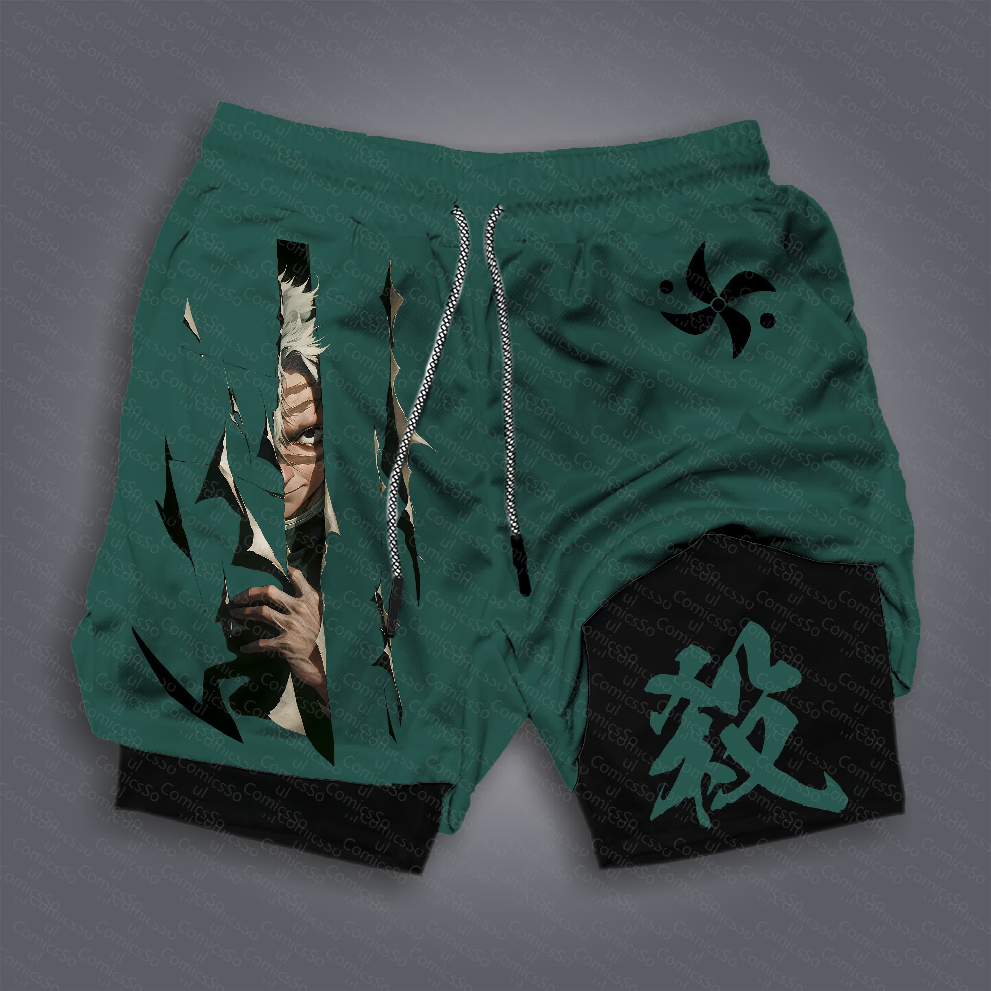 Unisex  “Demon Slayer” Casual Anime Streetwear Shorts